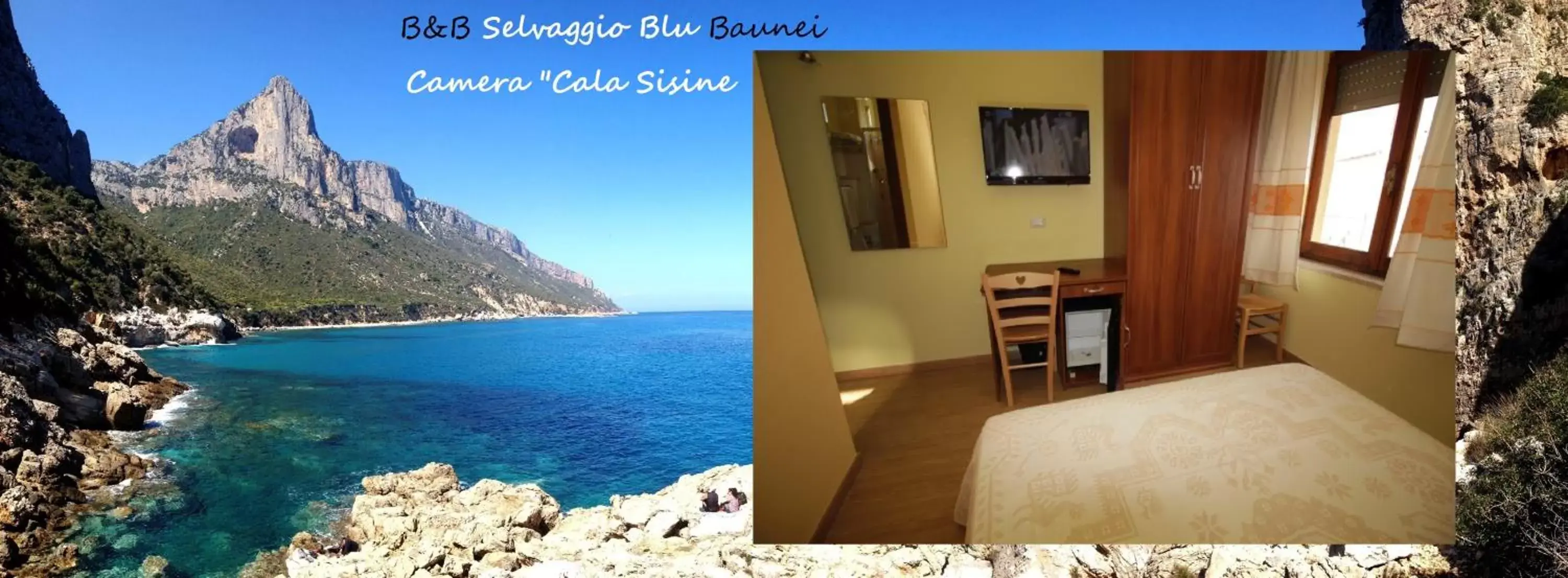 Deluxe Double Room with Shower in B&B Selvaggio Blu Deluxe Double Room with Shower in B&B Selvaggio Blu