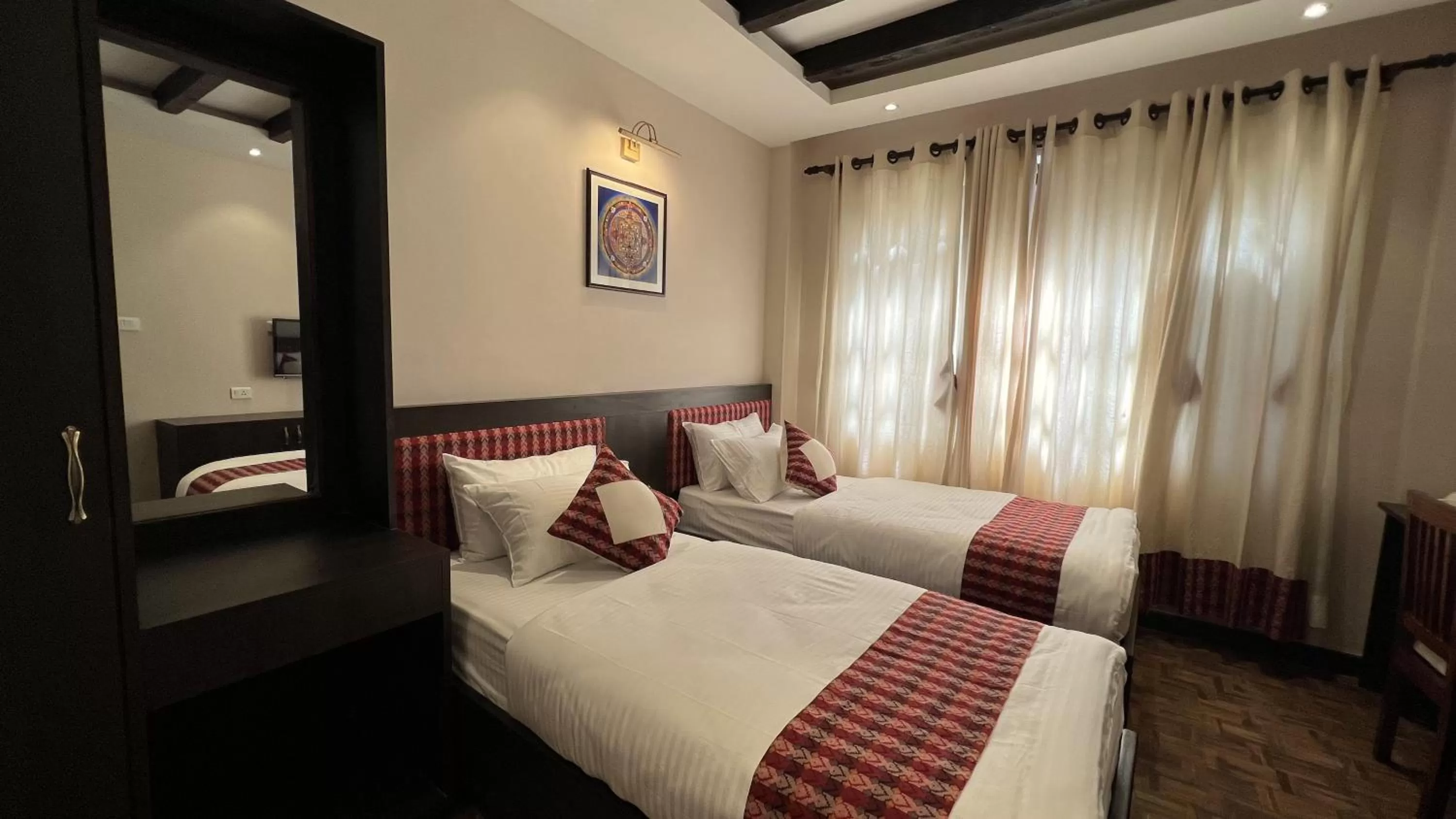 Bed in Mandala Heritage Inn