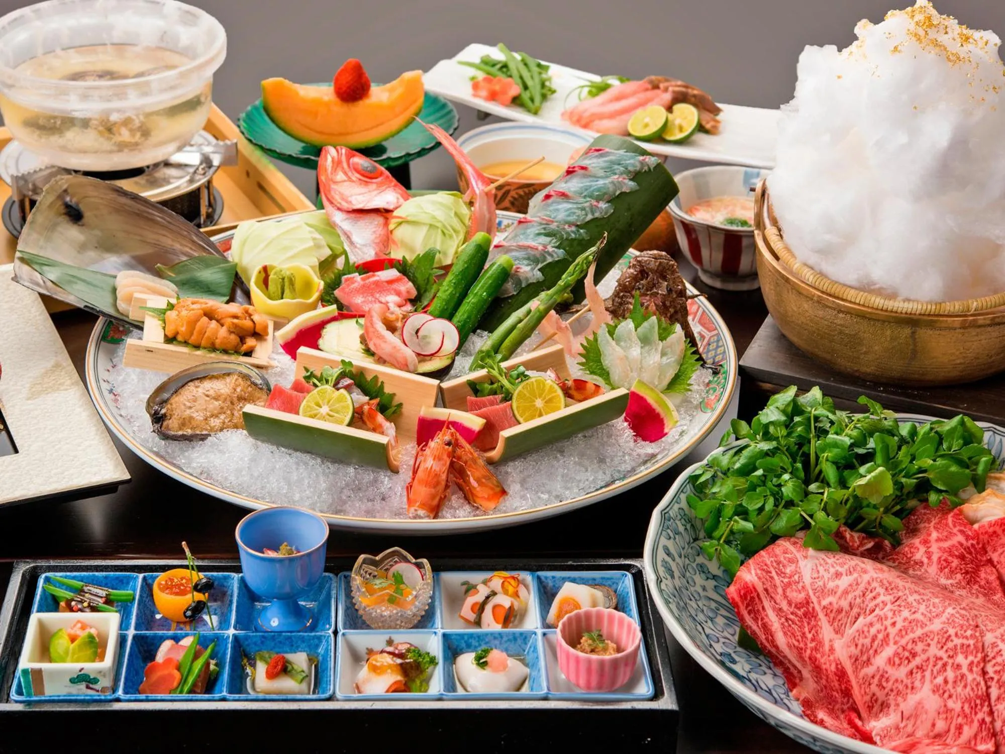 Dinner in Okuno Hosomichi