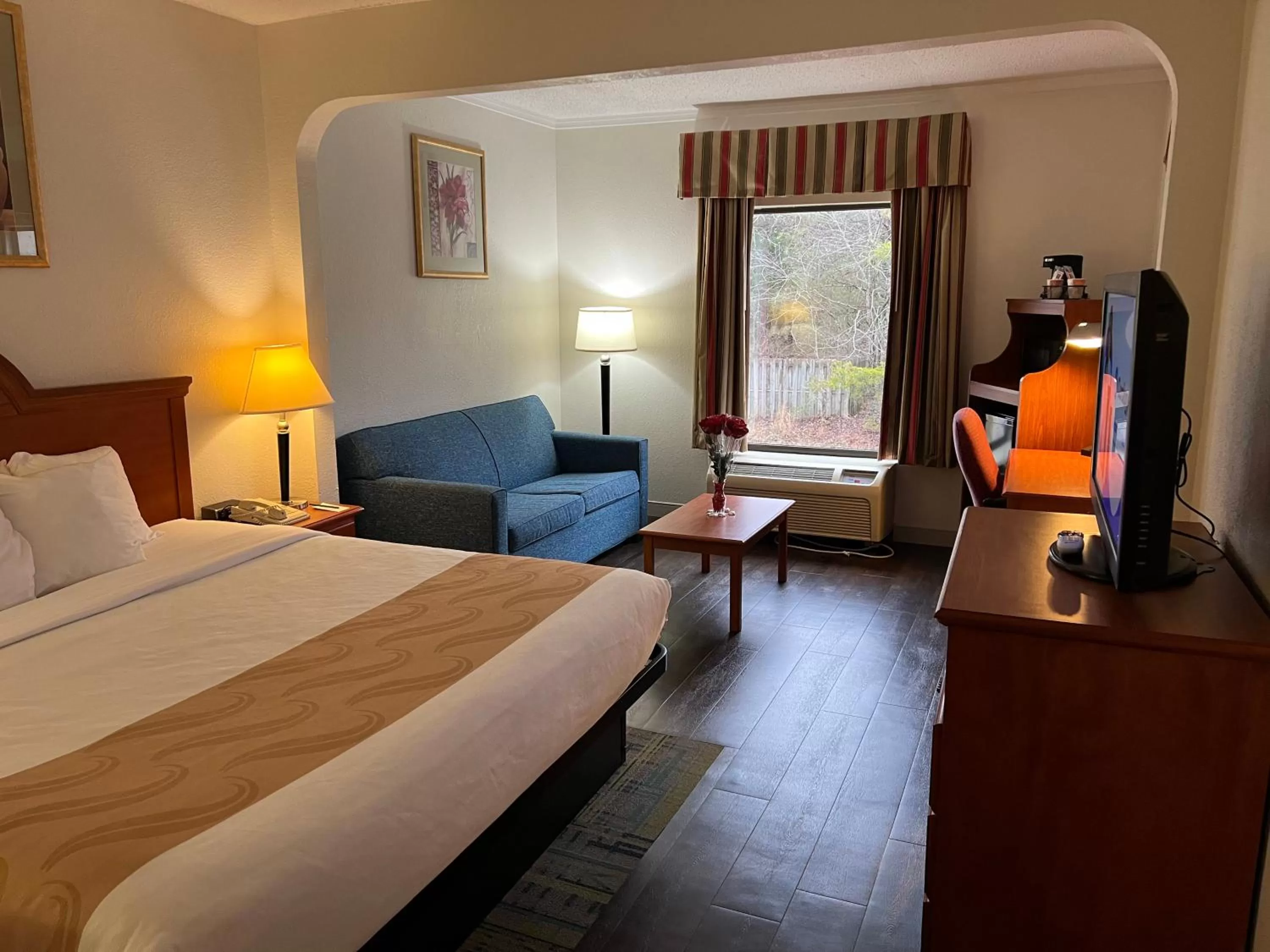 Photo of the whole room, Bed in Quality Suites Altavista - Lynchburg South