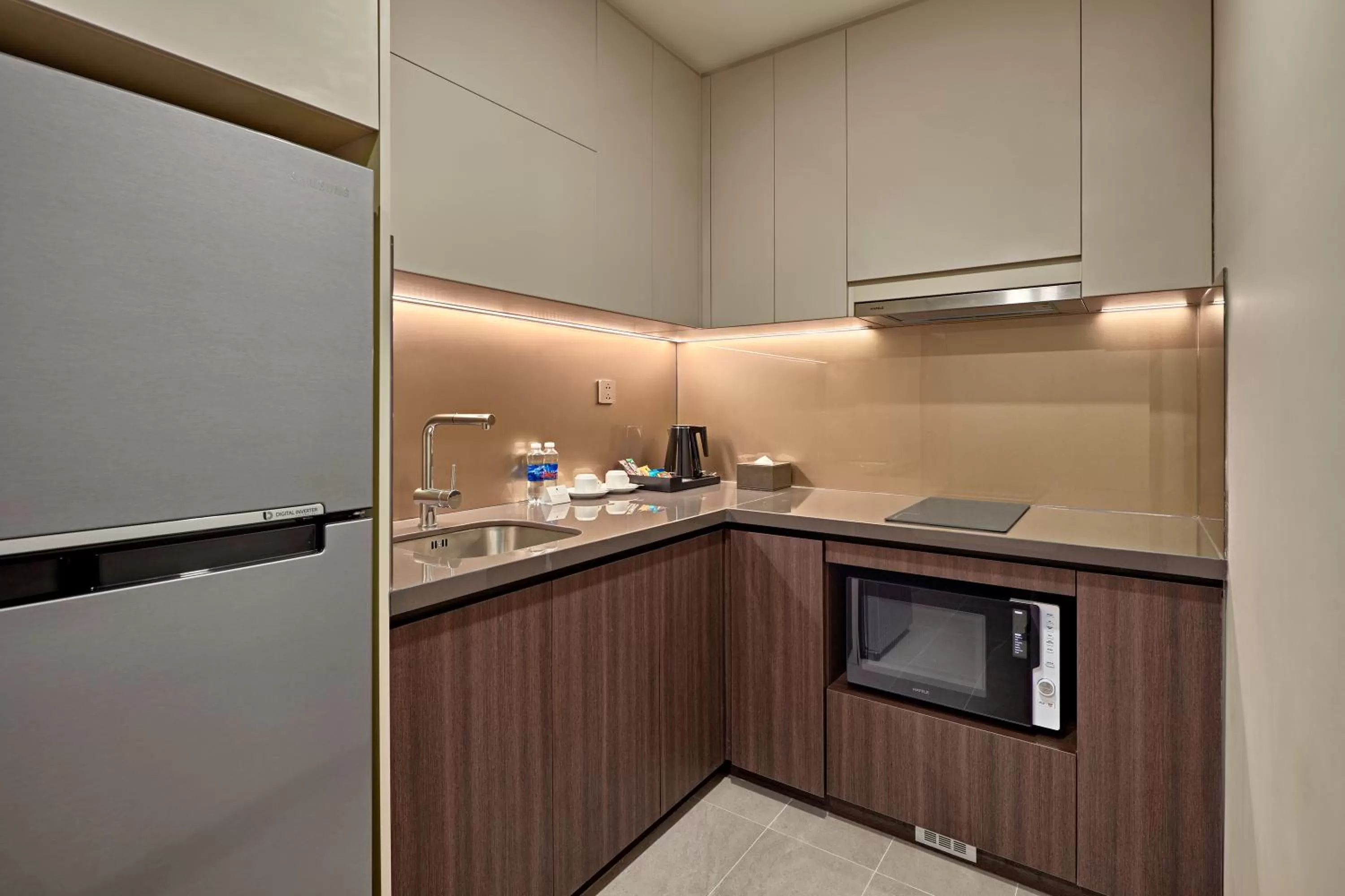 kitchen in Grand K Hotel Suites Hanoi