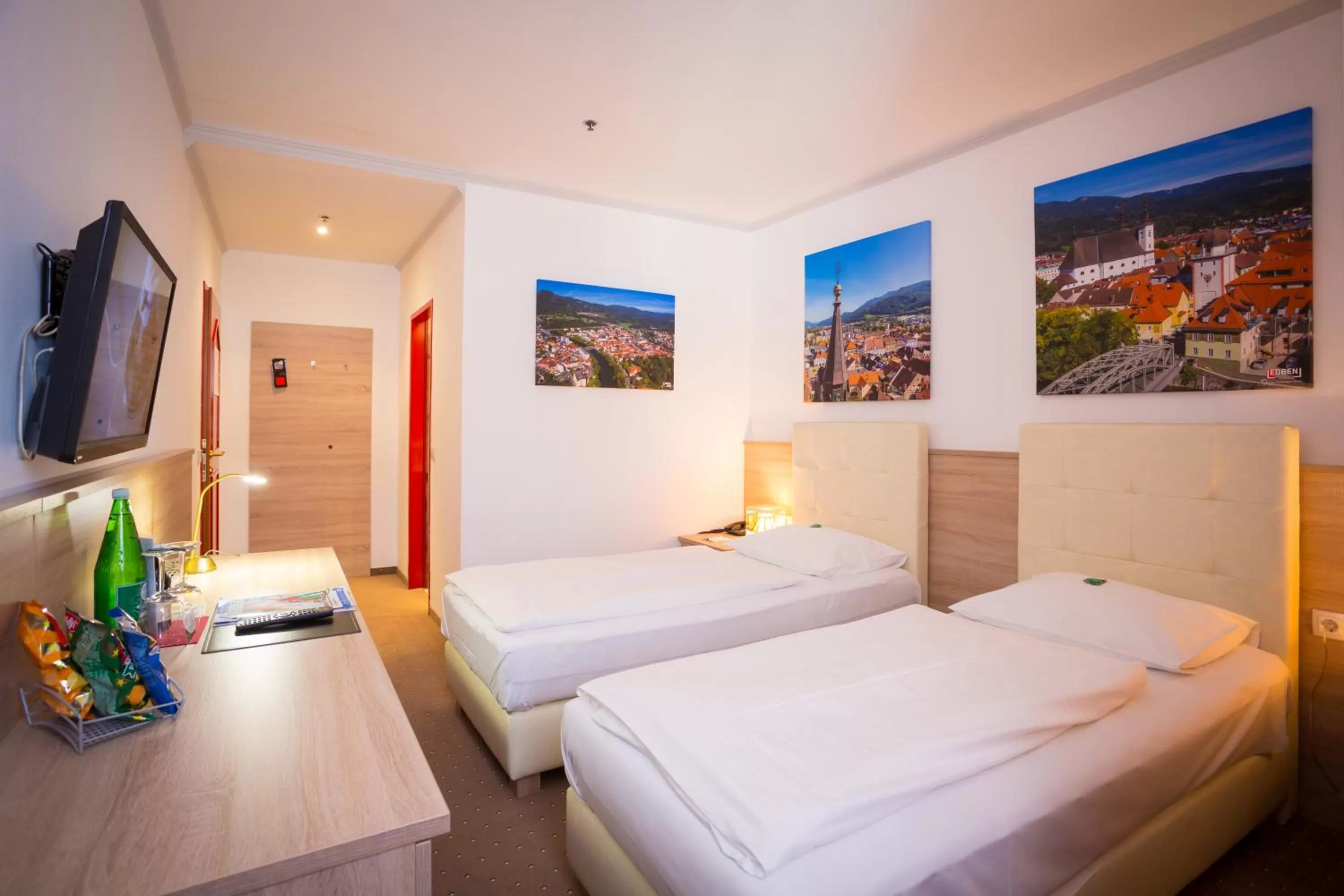 Bed in Hotel Kongress