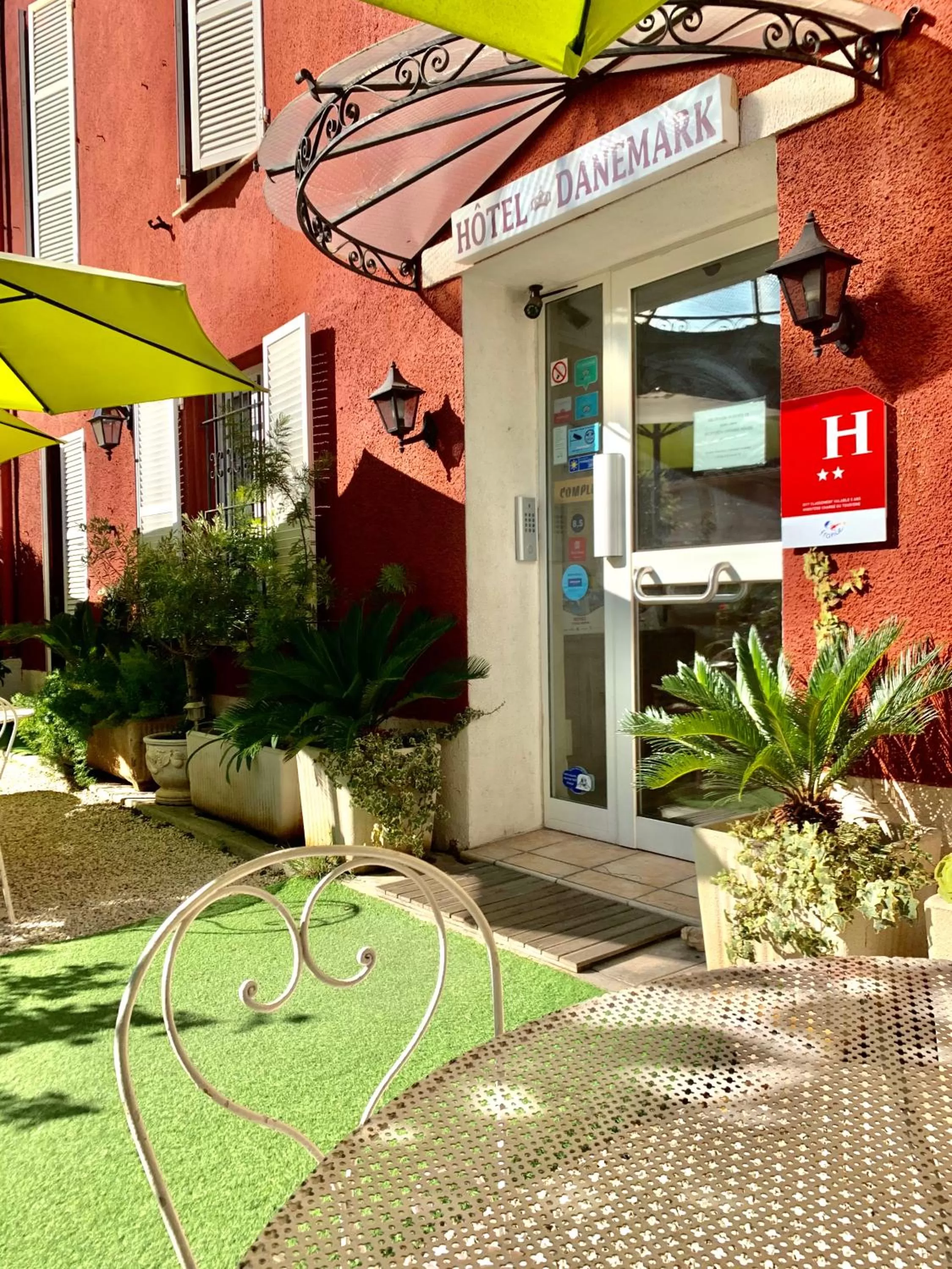 Facade/entrance in Hotel Danemark