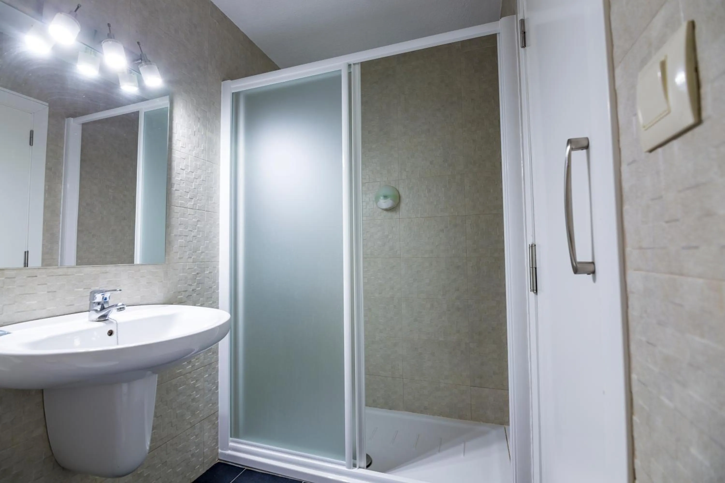 Bathroom in Hotel Blason Junior