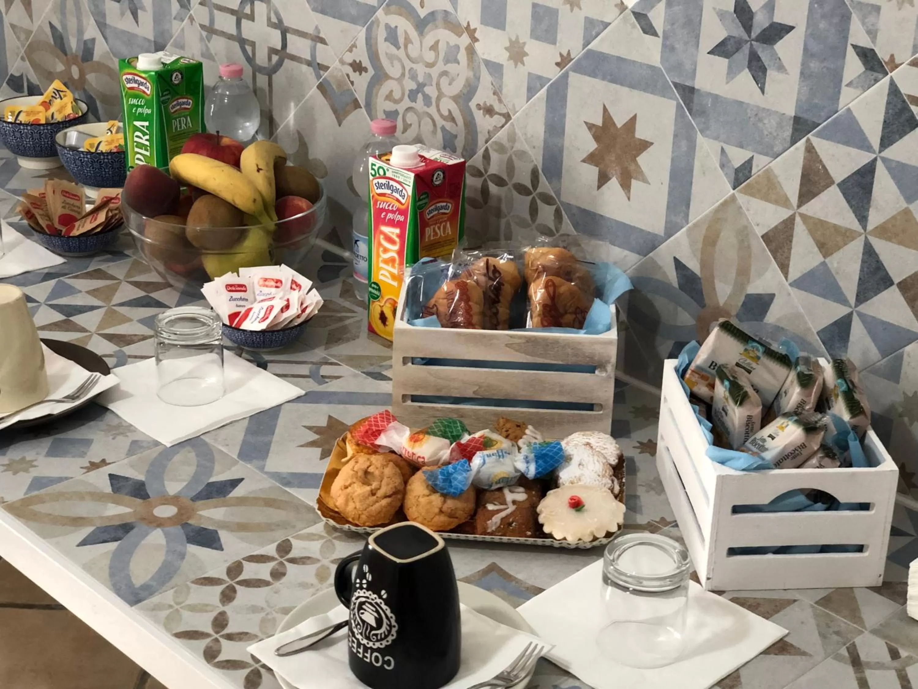 Breakfast in b&b le terre cotte