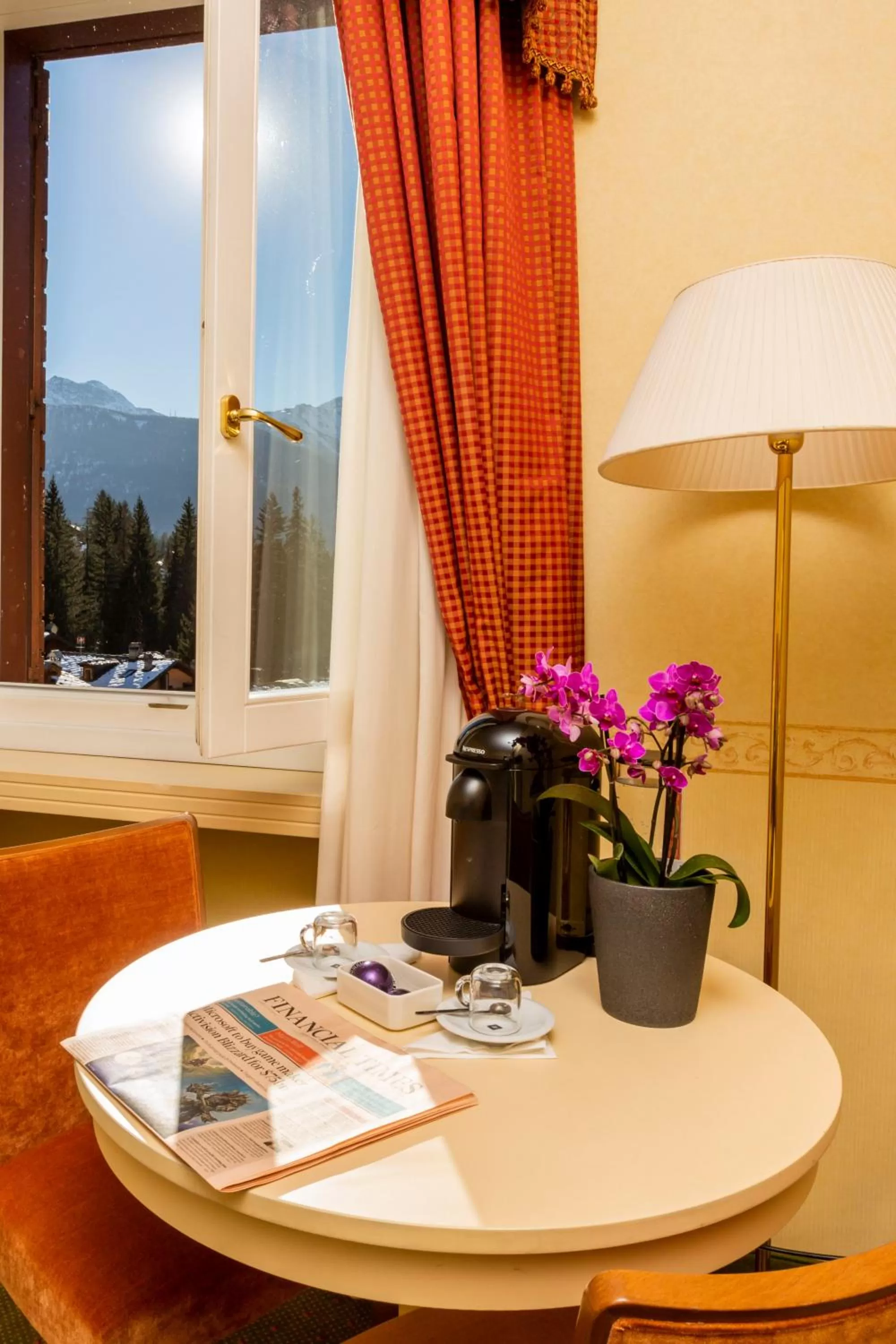 Coffee/tea facilities in Grand Hotel Royal E Golf