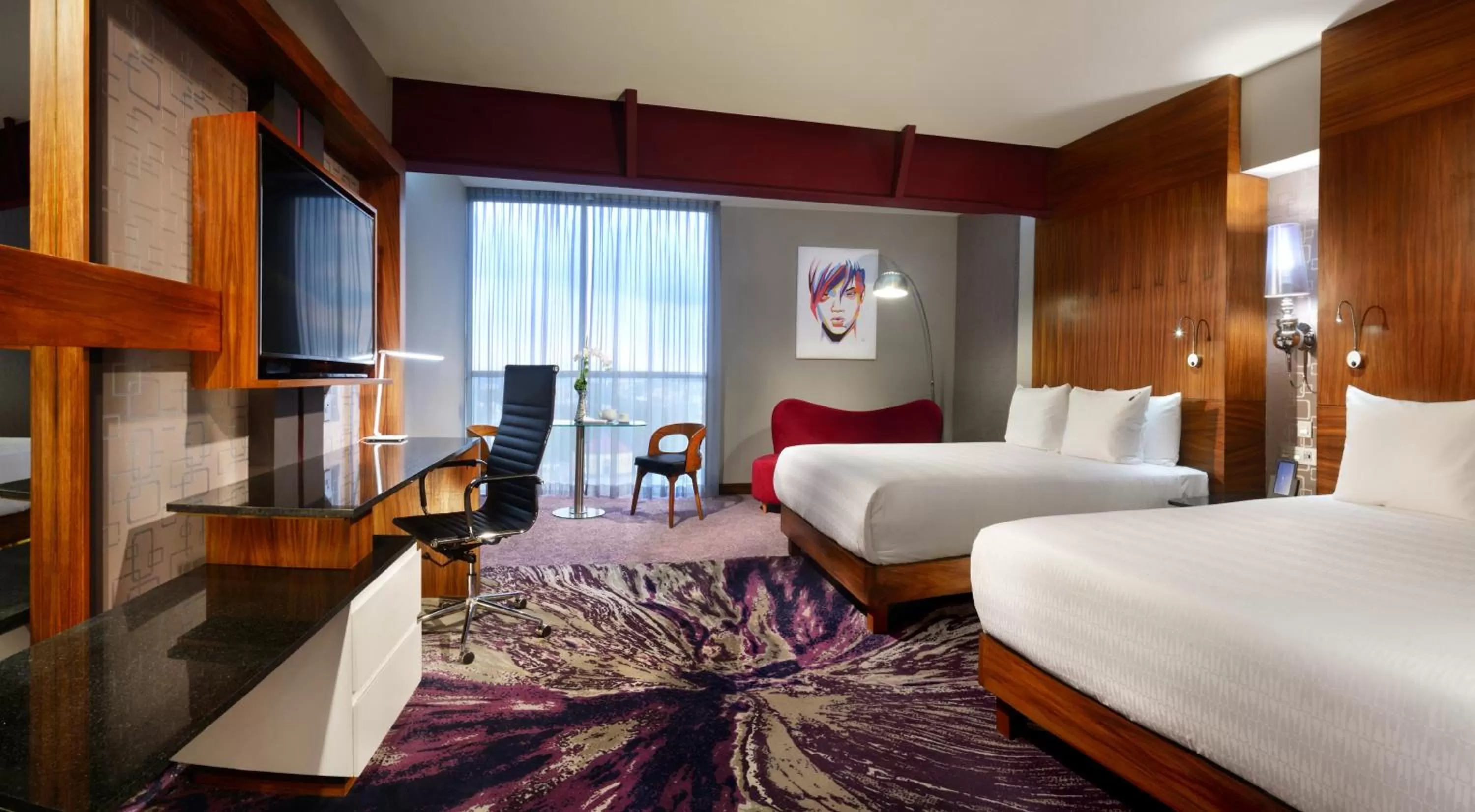 Photo of the whole room, Bed in Hard Rock Hotel Guadalajara