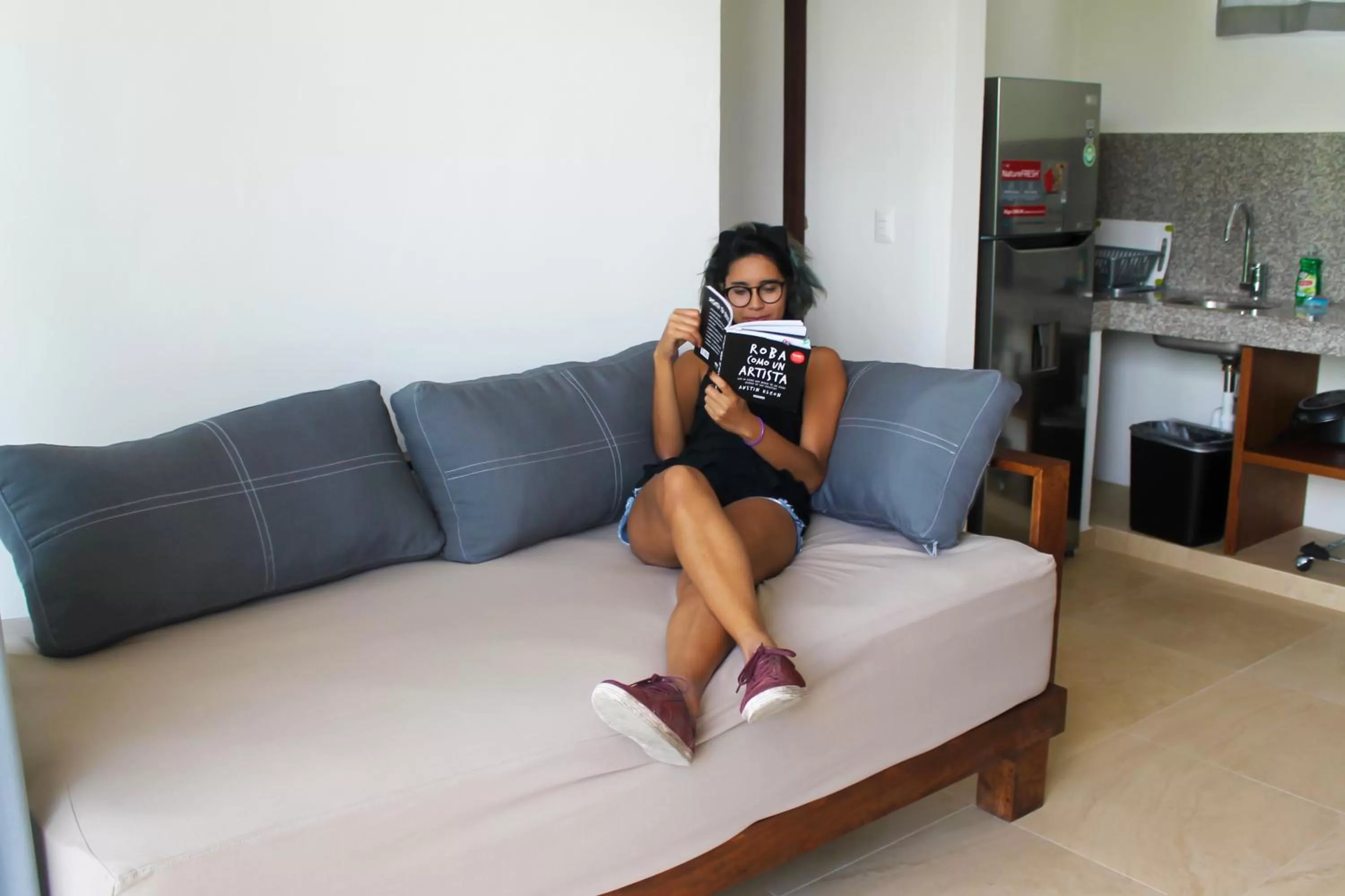 Living room in Yaax Kiin Tulum