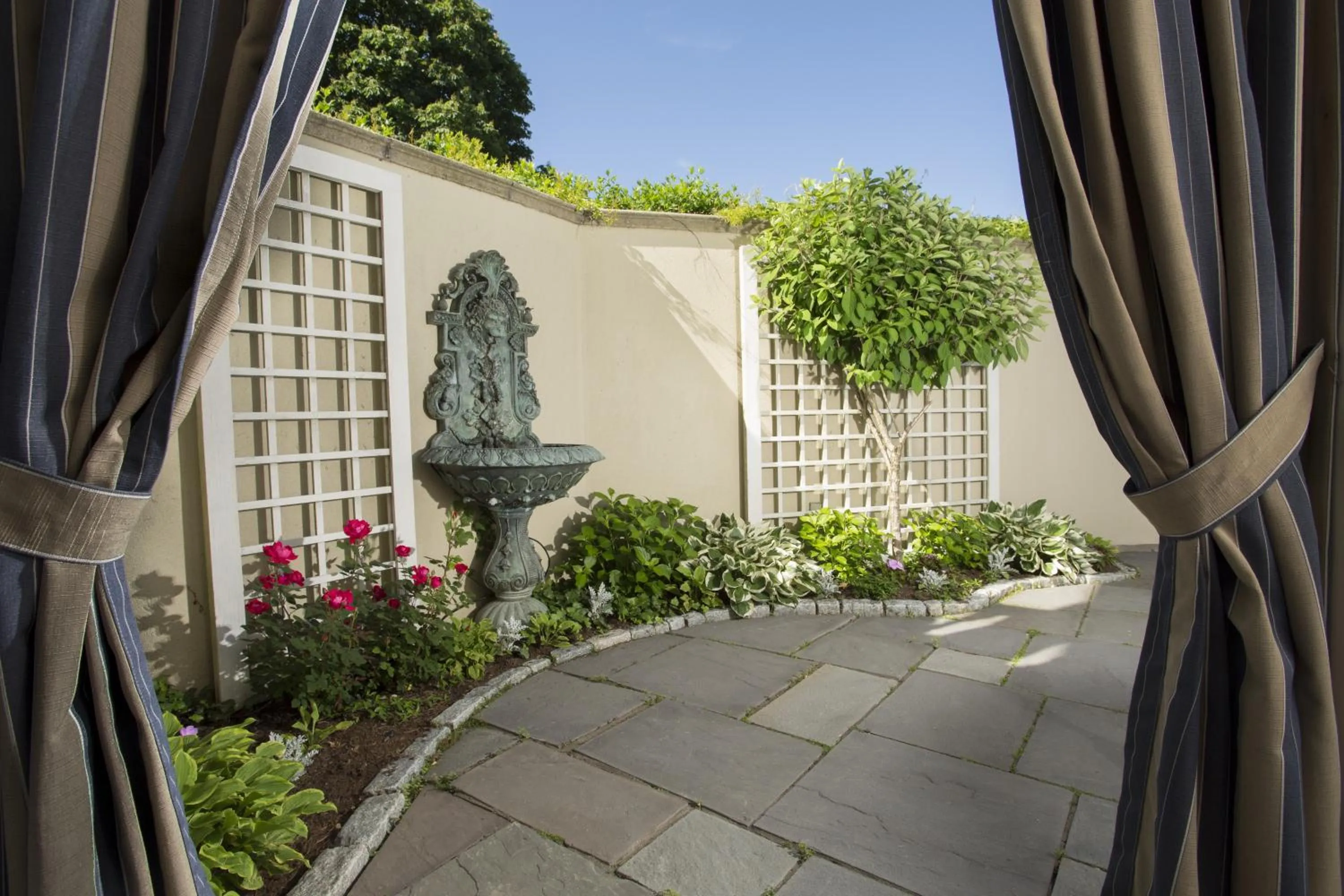 Decorative detail in The Chanler at Cliff Walk