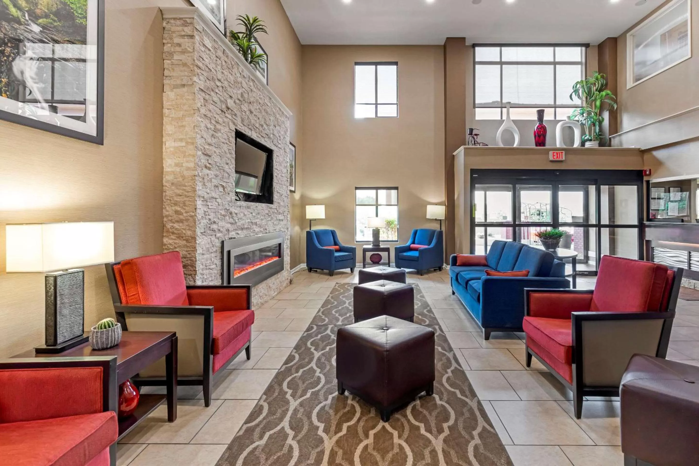 Lobby or reception in Comfort Inn & Suites Canton Riverstone Area