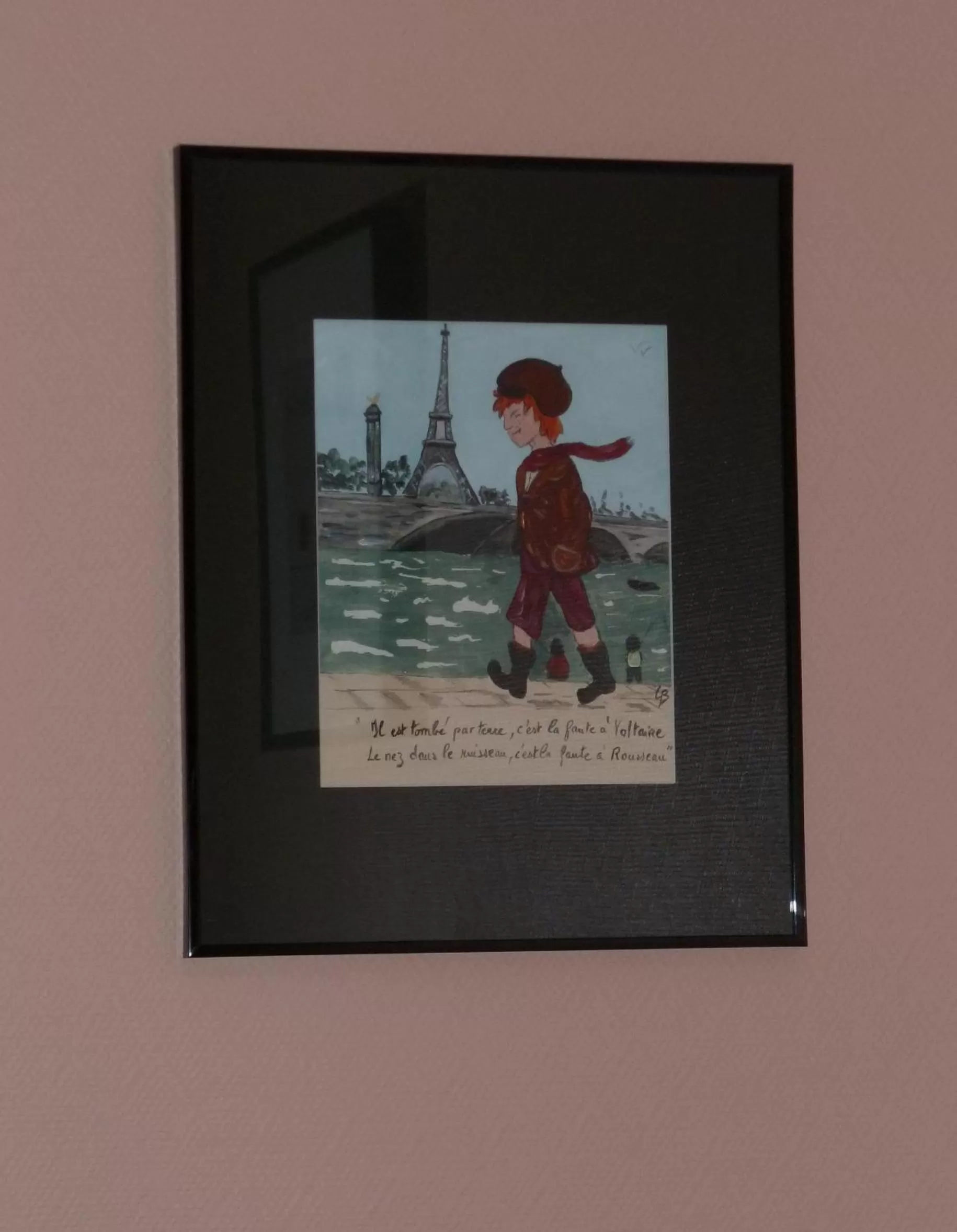 Photo of the whole room in Hotel Victor Hugo Nice