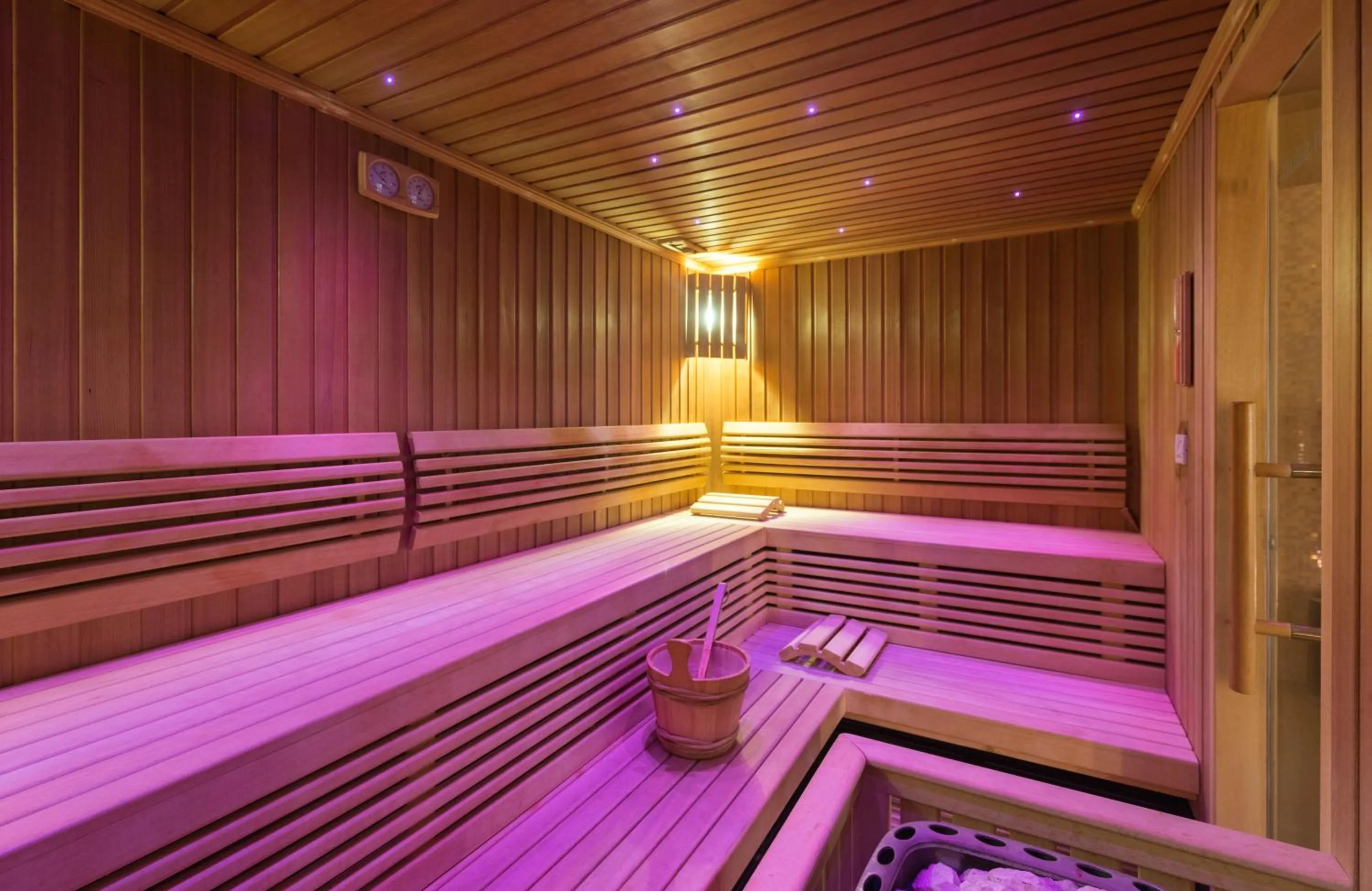 Sauna in Bastion Heritage Hotel
