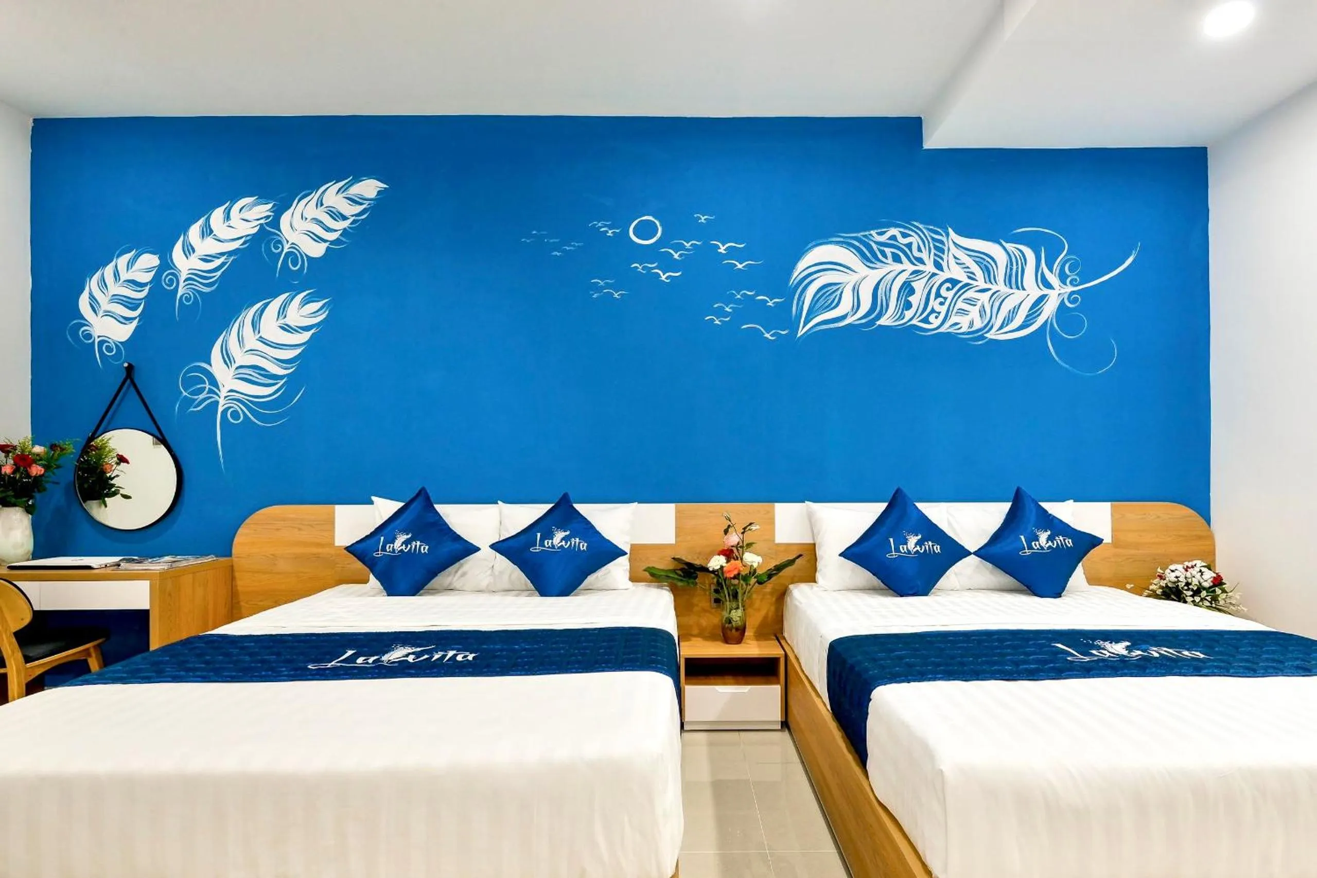 Bed in La Vita Hotel