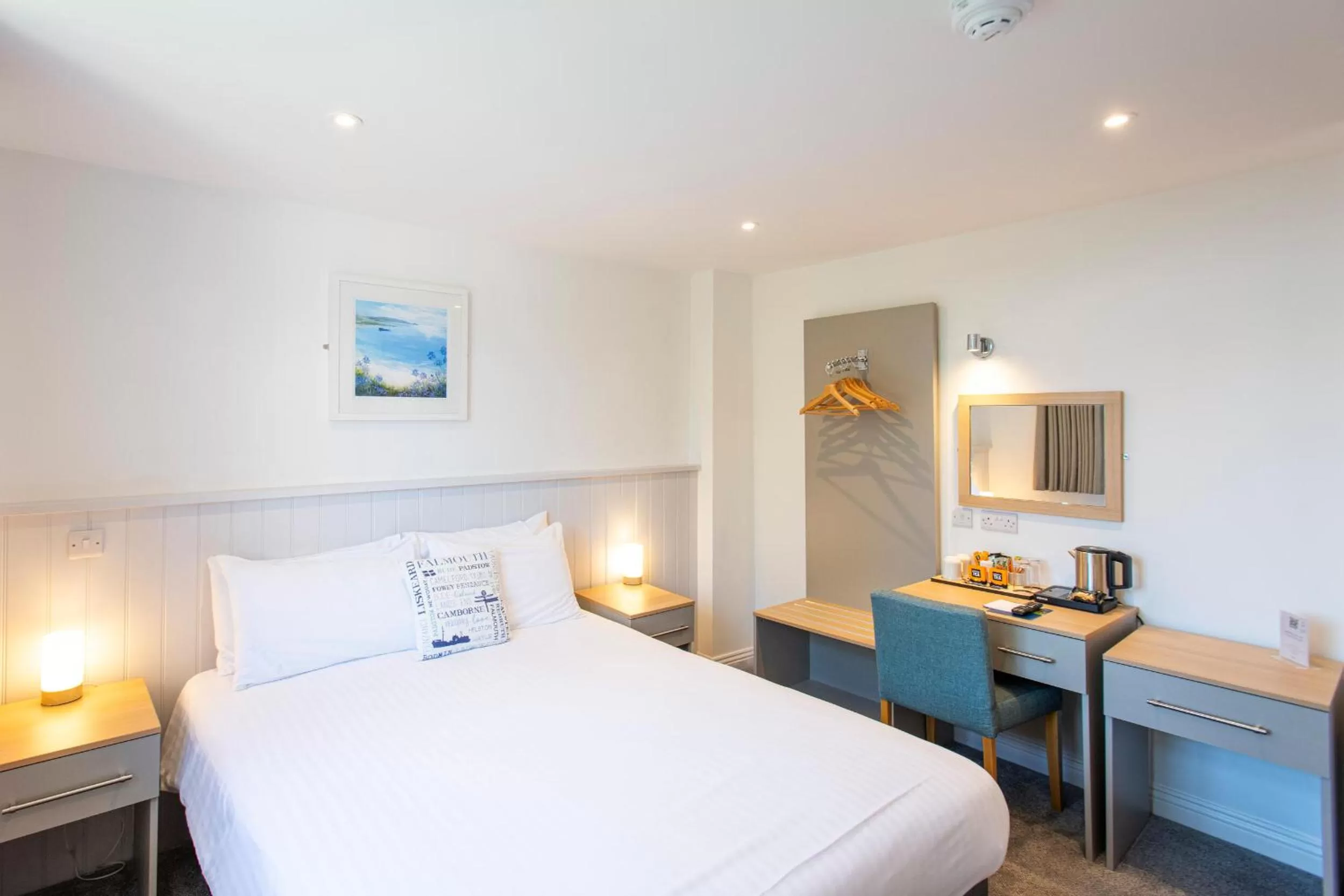 Bed in Tregenna Castle Resort