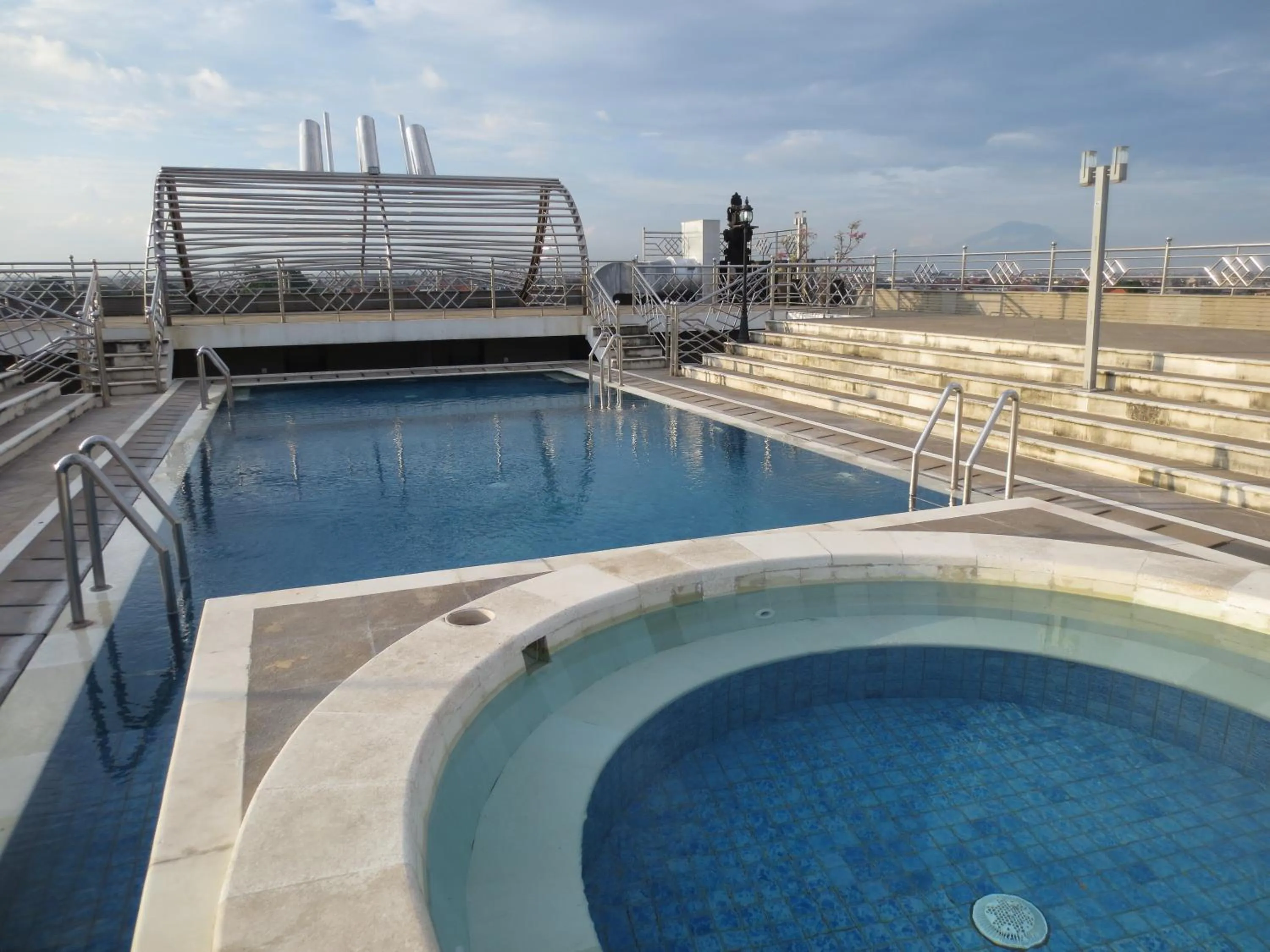 Pool view in Bali Paradise City Hotel