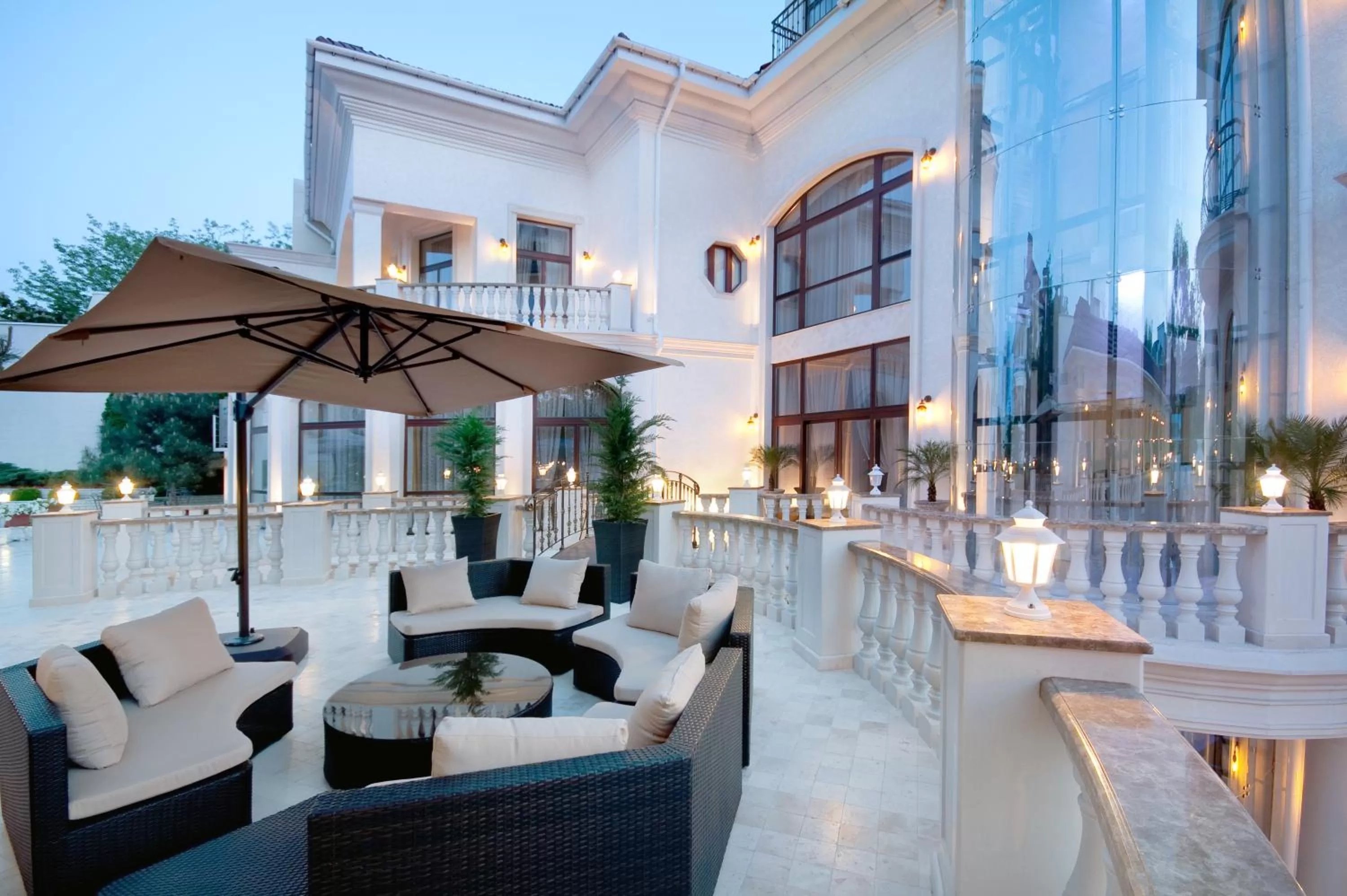 Balcony/Terrace in Villa le Premier Maestro