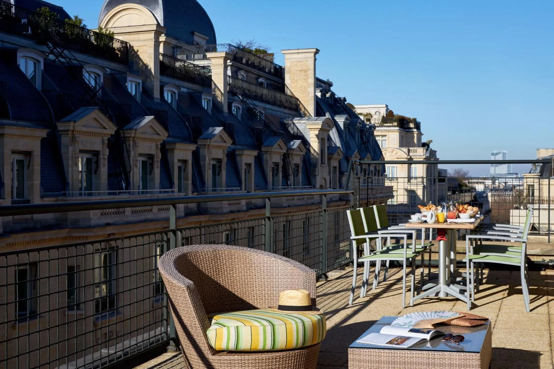 Balcony/Terrace in Majestic Hotel Spa - Champs Elysées
