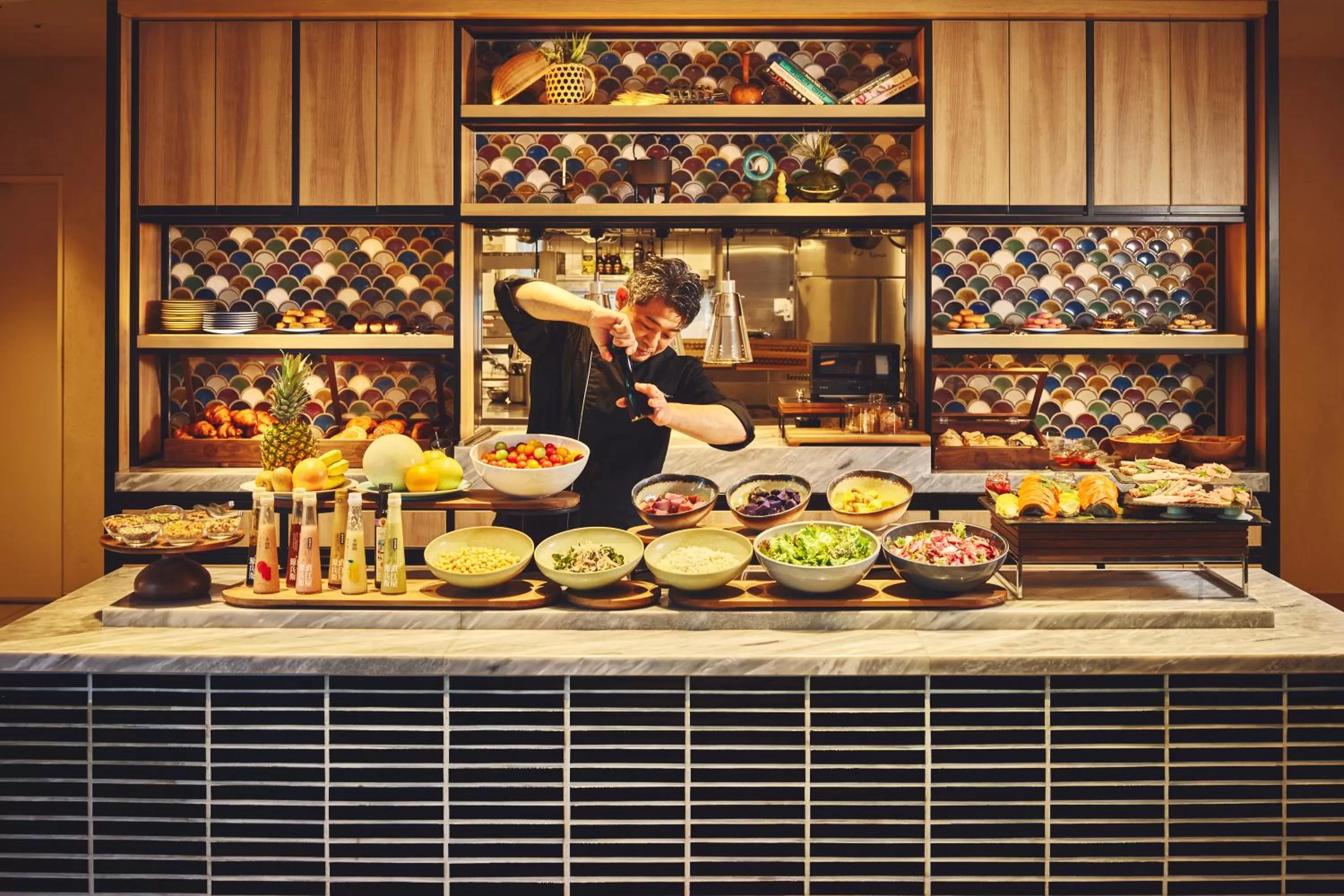 Buffet breakfast in Hotel Indigo Inuyama Urakuen Garden by IHG