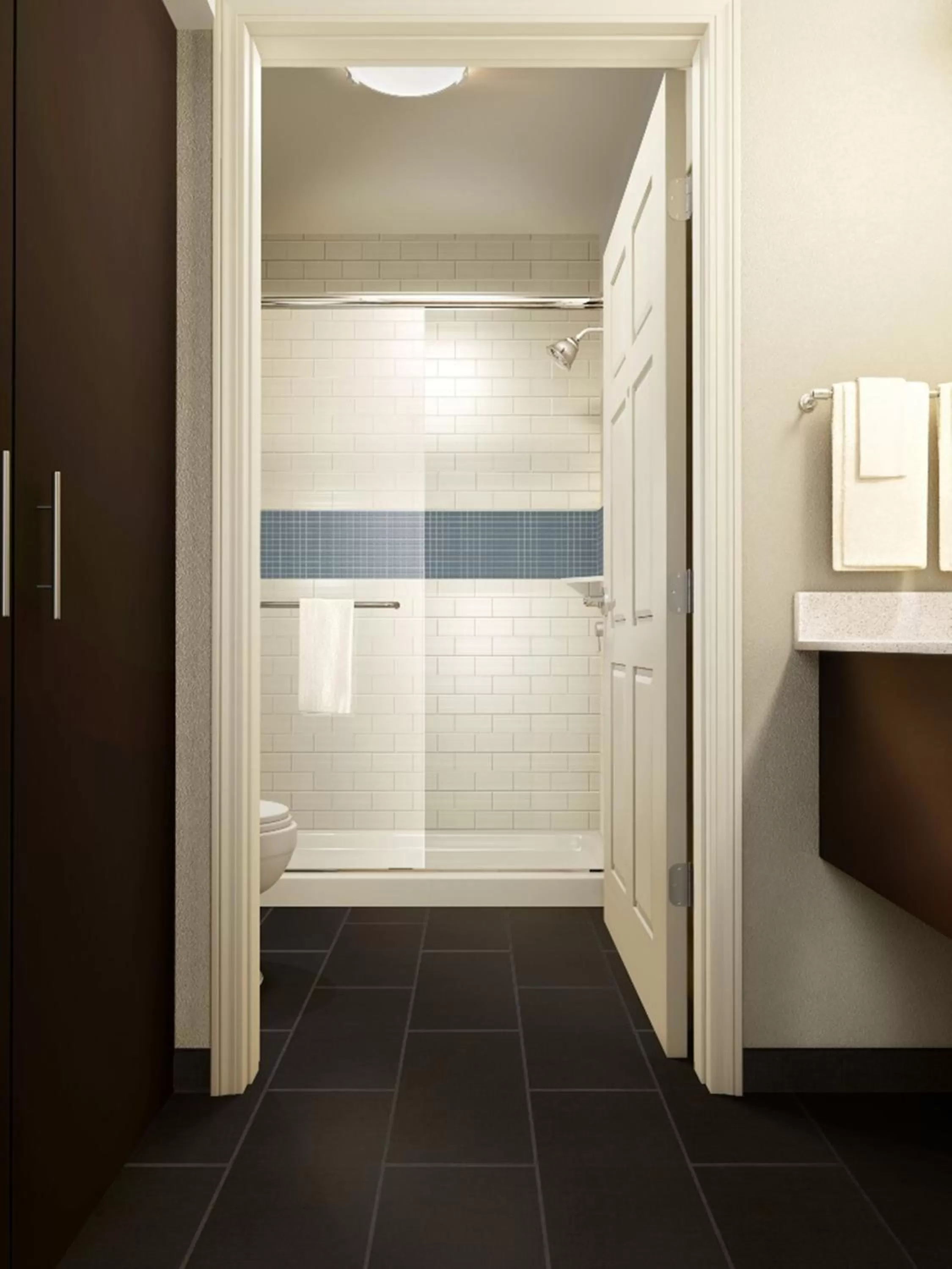 Bathroom in Staybridge Suites Dearborn by IHG