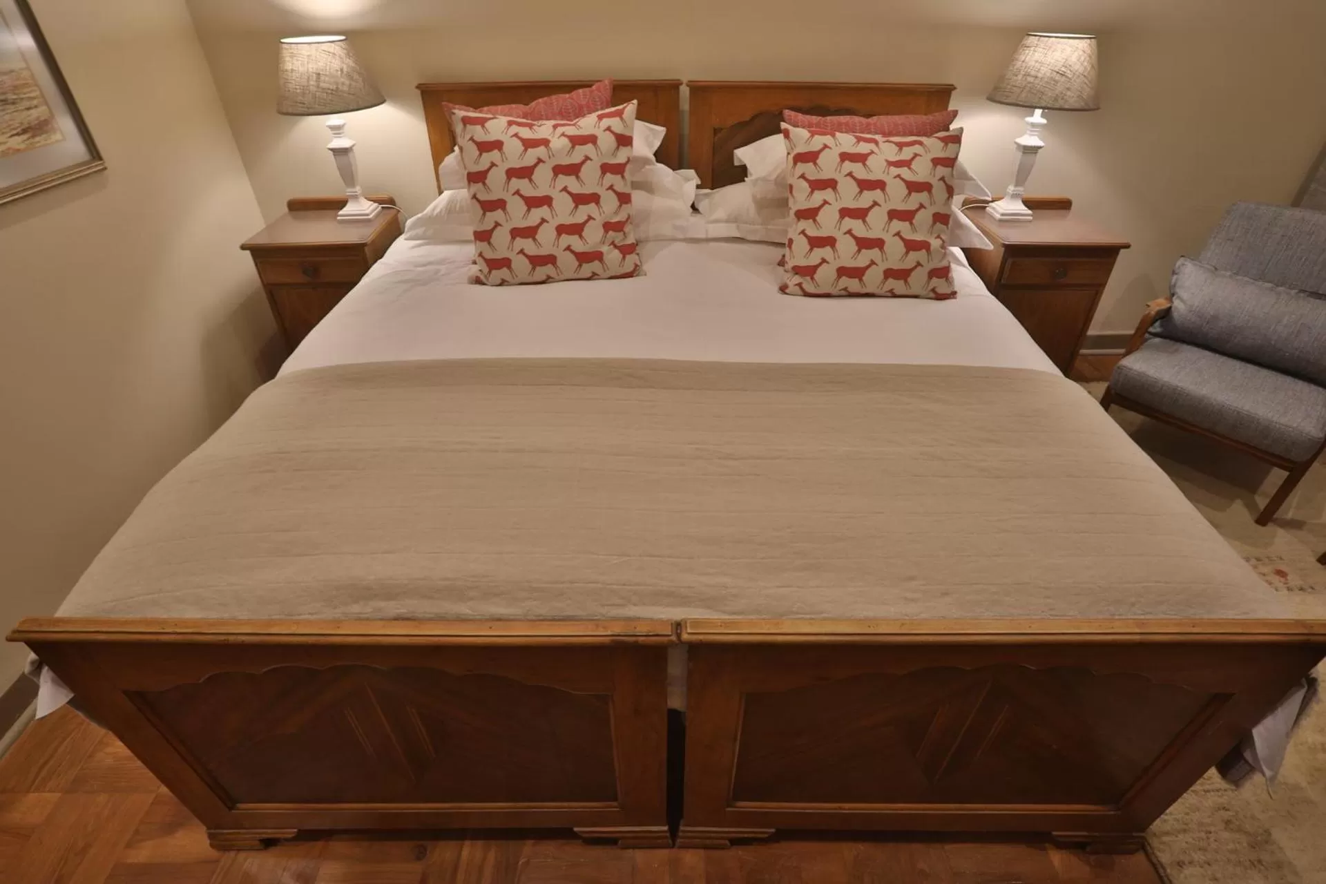 Bed in Ben's Bed and Breakfast