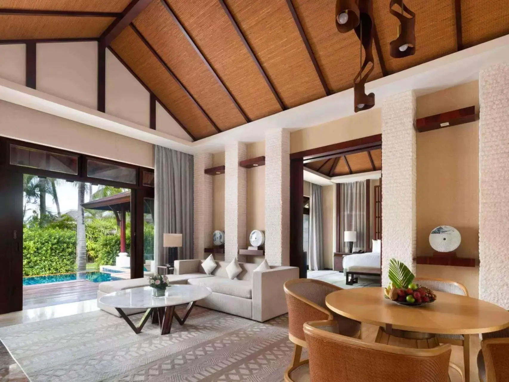 One Bedroom Ocean Front Villa 1 King Bed(One-time pick-up or drop-off service per stay) in The Ritz-Carlton Sanya, Yalong Bay One Bedroom Ocean Front Villa 1 King Bed(One-time pick-up or drop-off service per stay) in The Ritz-Carlton Sanya, Yalong Bay