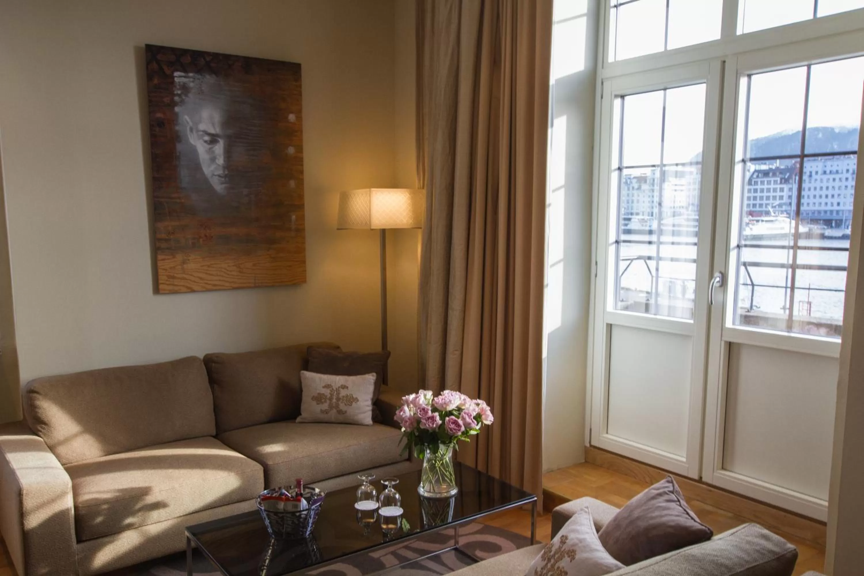 Seating area in Home Hotel Havnekontoret