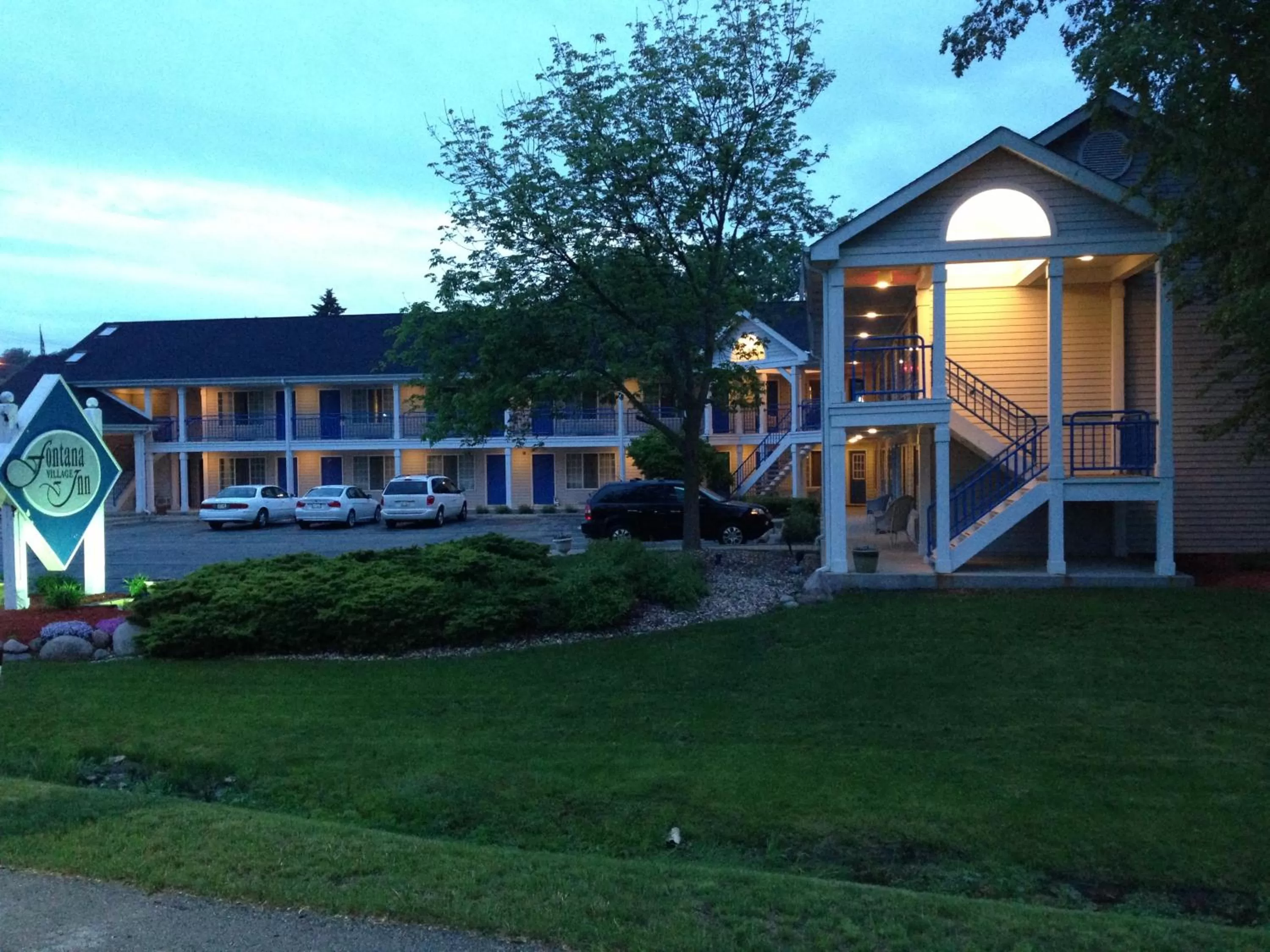 Property building in Fontana Village Inn