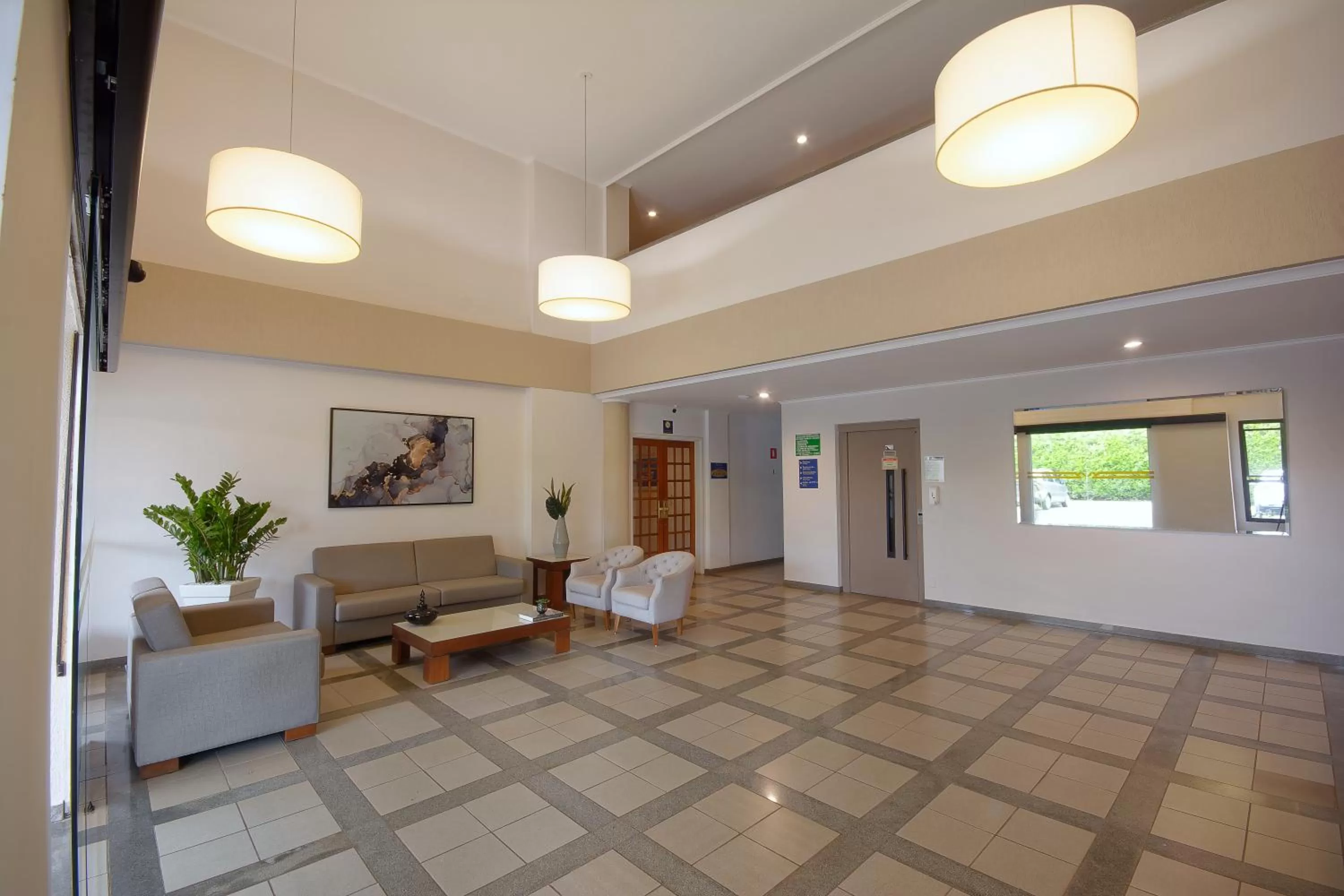 Lobby or reception in Fênix Hotel Limeira