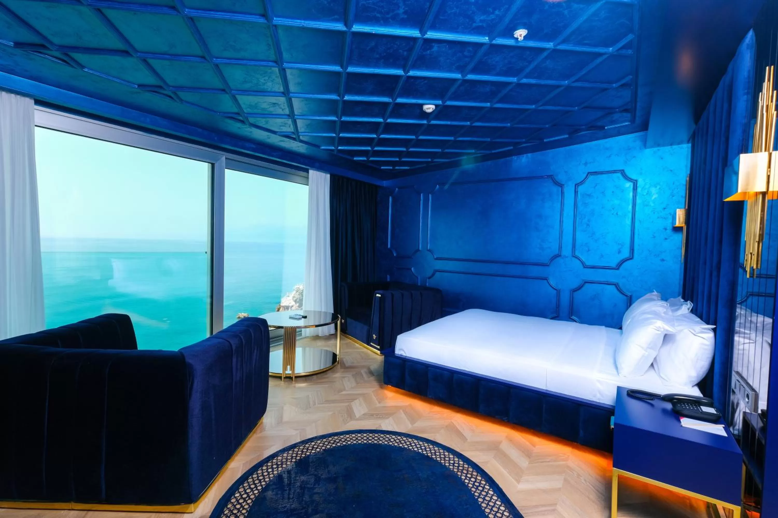 Bed in Bilem Hotel Beach & Spa