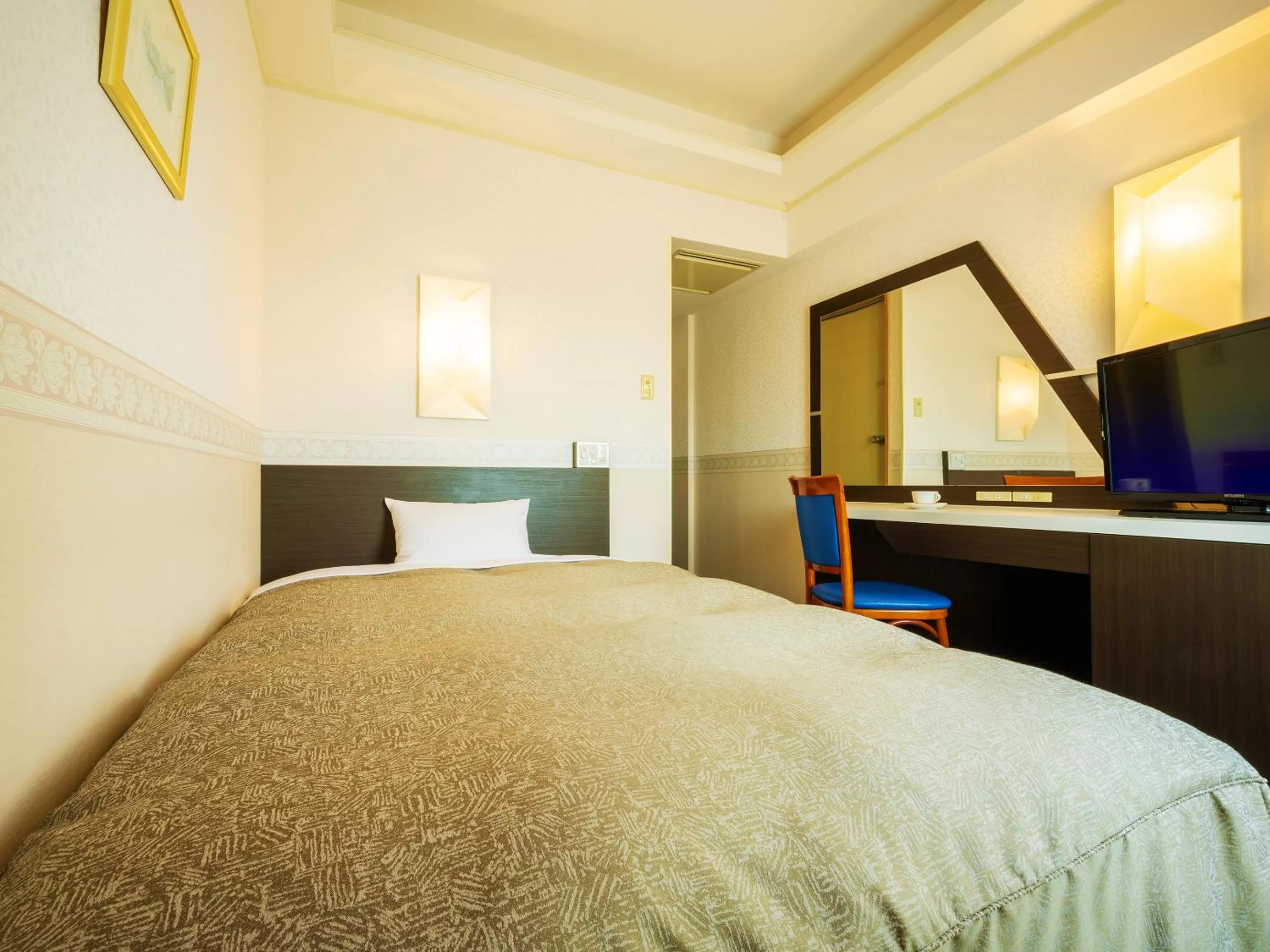 Photo of the whole room, Bed in Hotel Ace Morioka