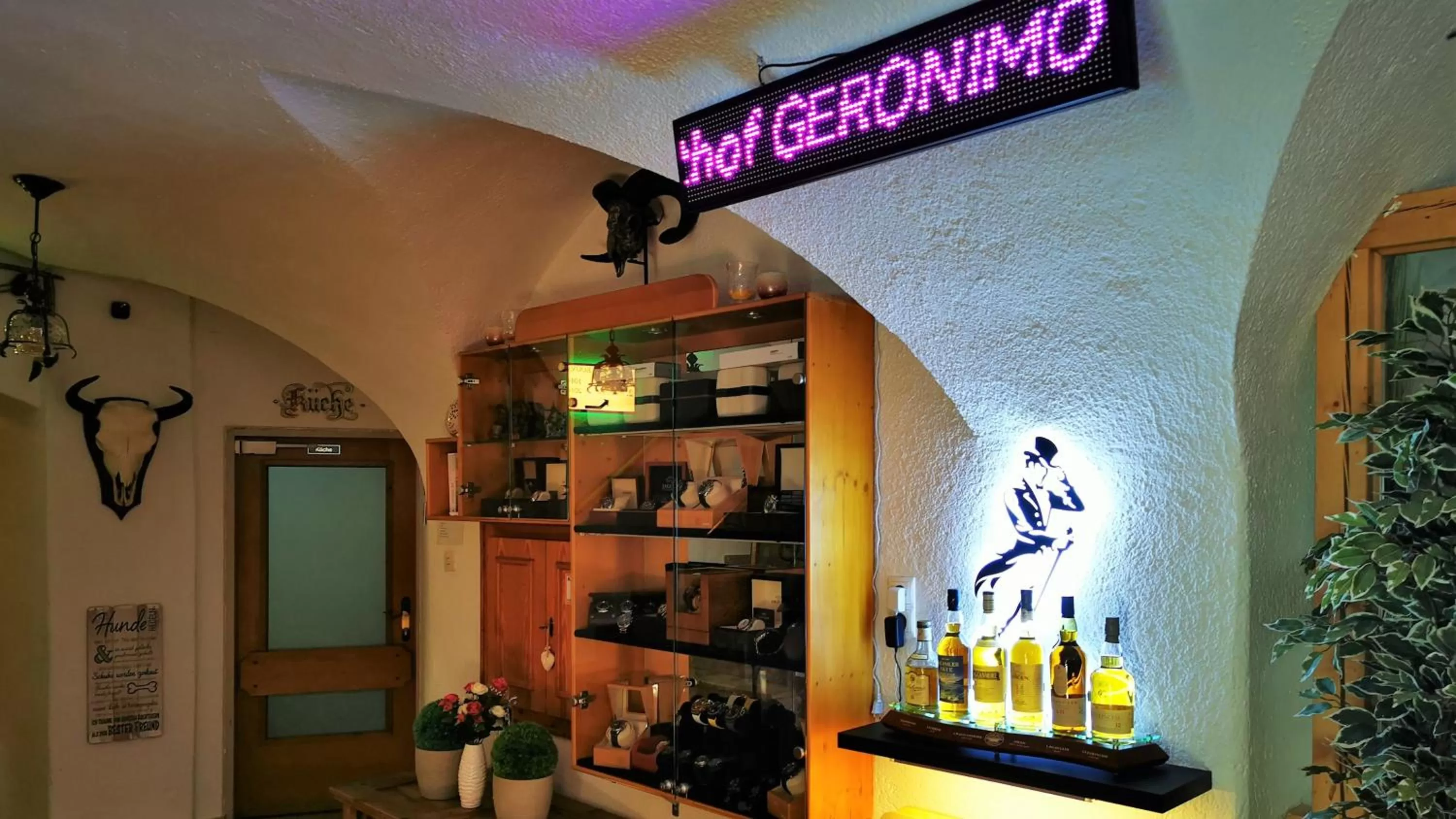 Lounge or bar in Gasthof Geronimo