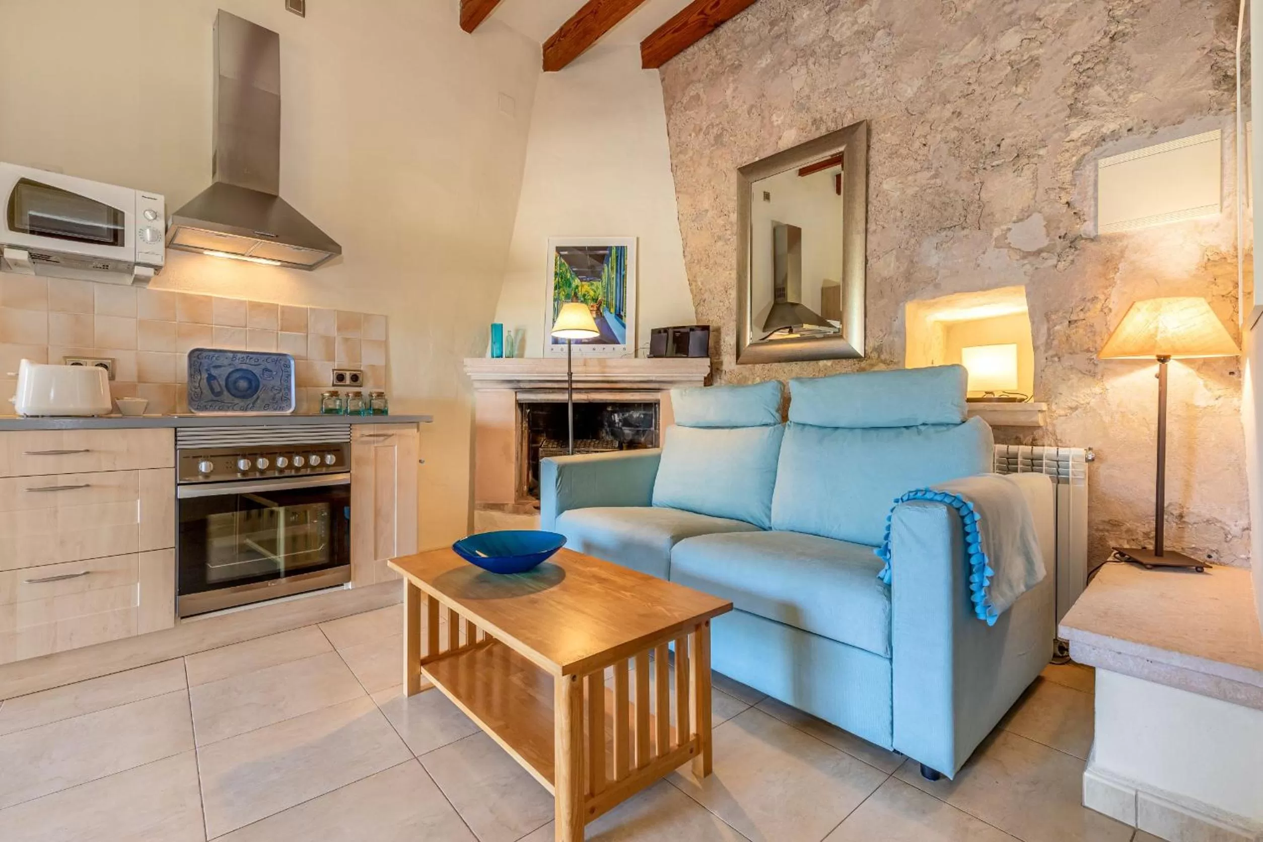 Seating area in Finca Son Jorbo - Adults only