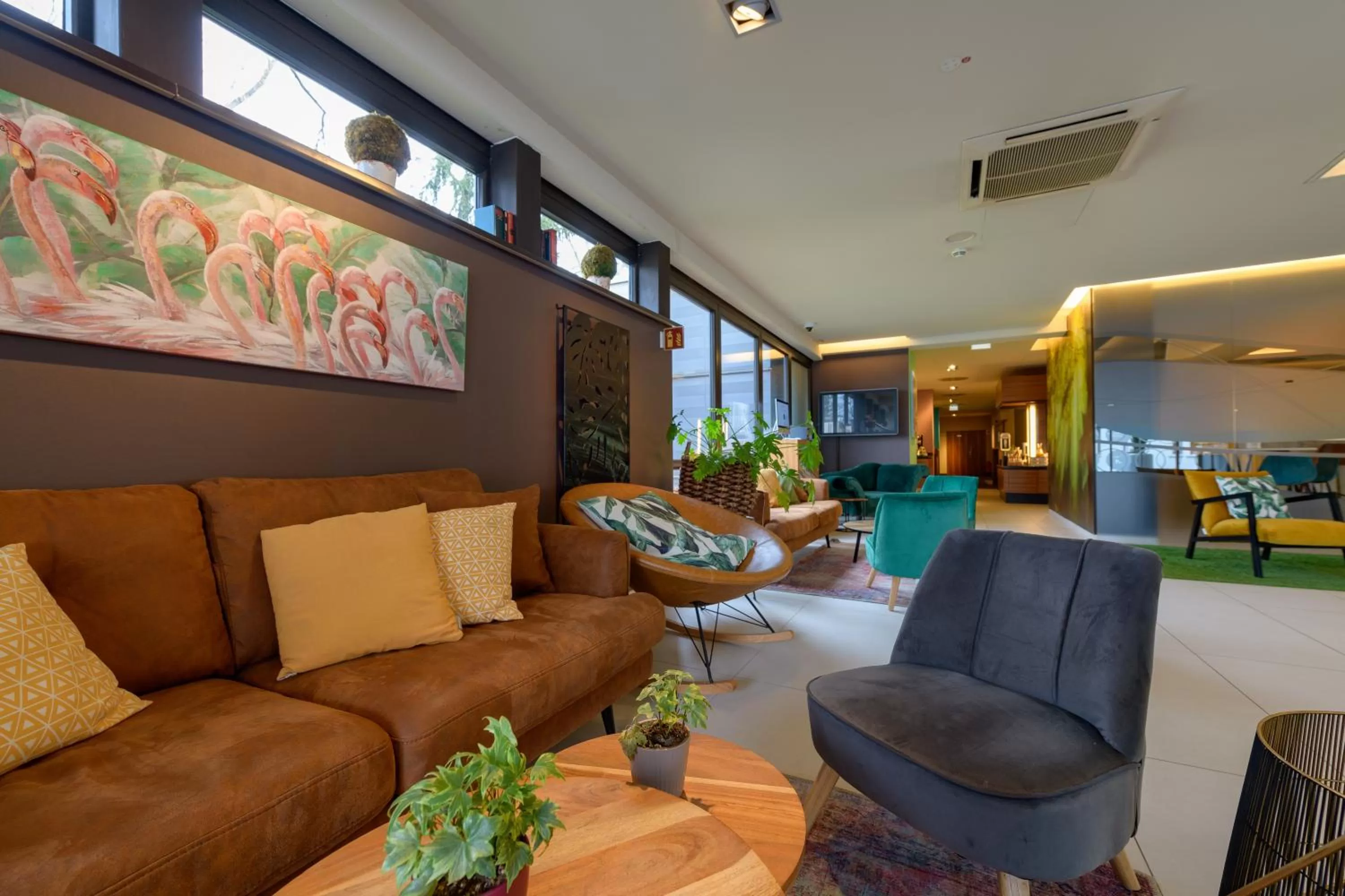 Lobby or reception in Novotel Nürnberg am Messezentrum