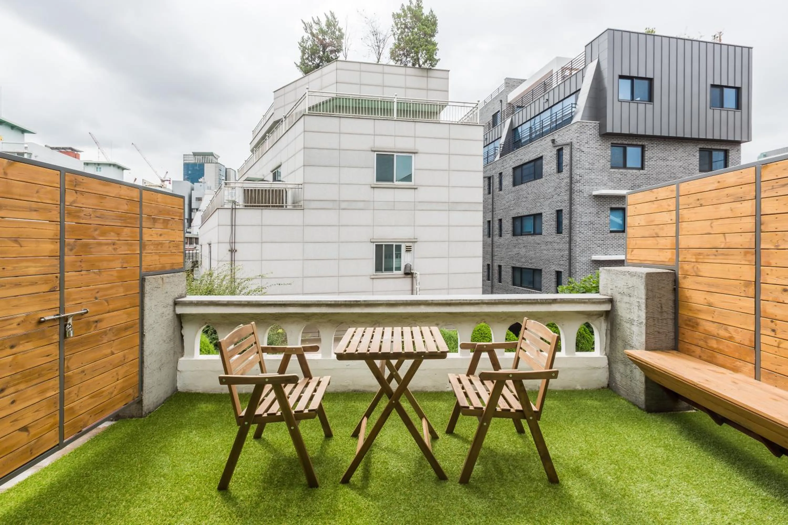 Balcony/Terrace in Hotel Baroato 2nd
