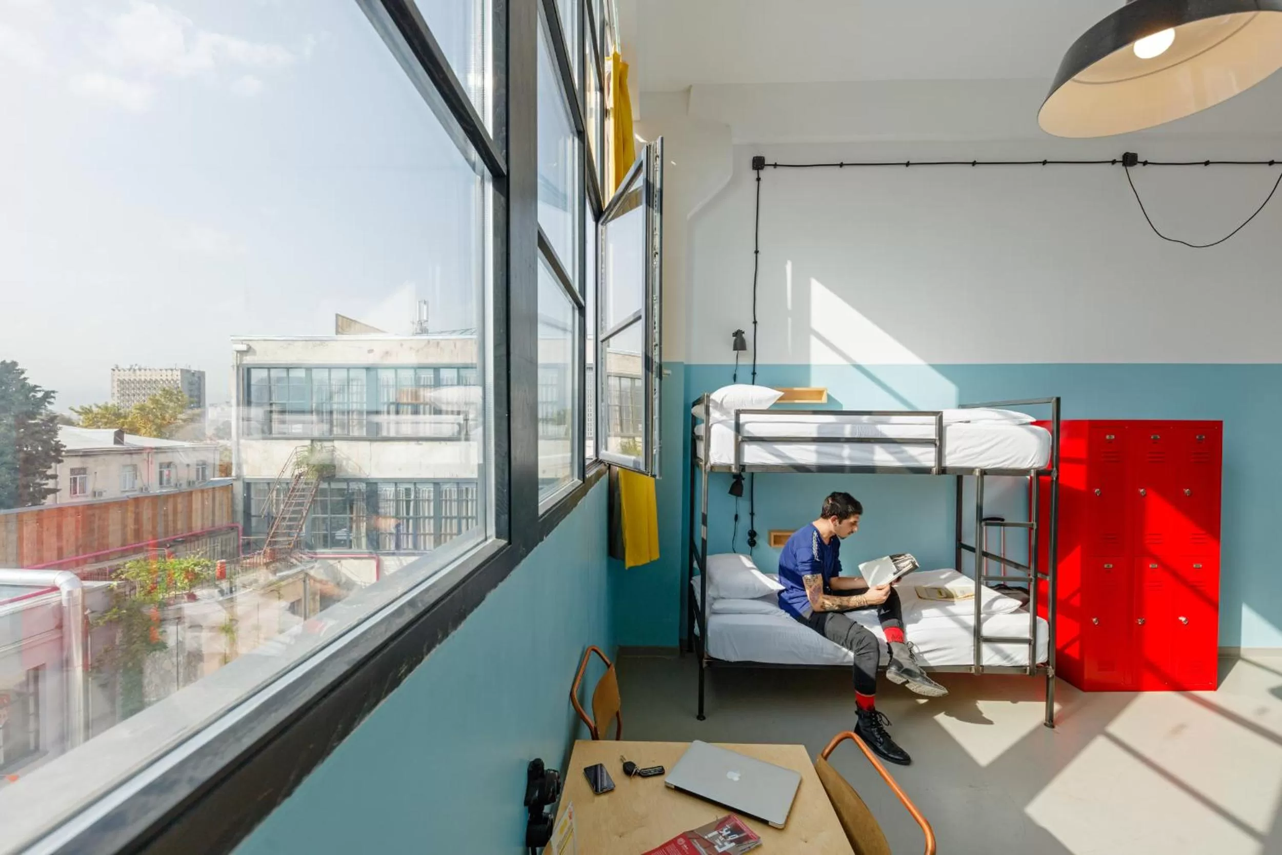 bunk bed in Fabrika Hostel & Suites