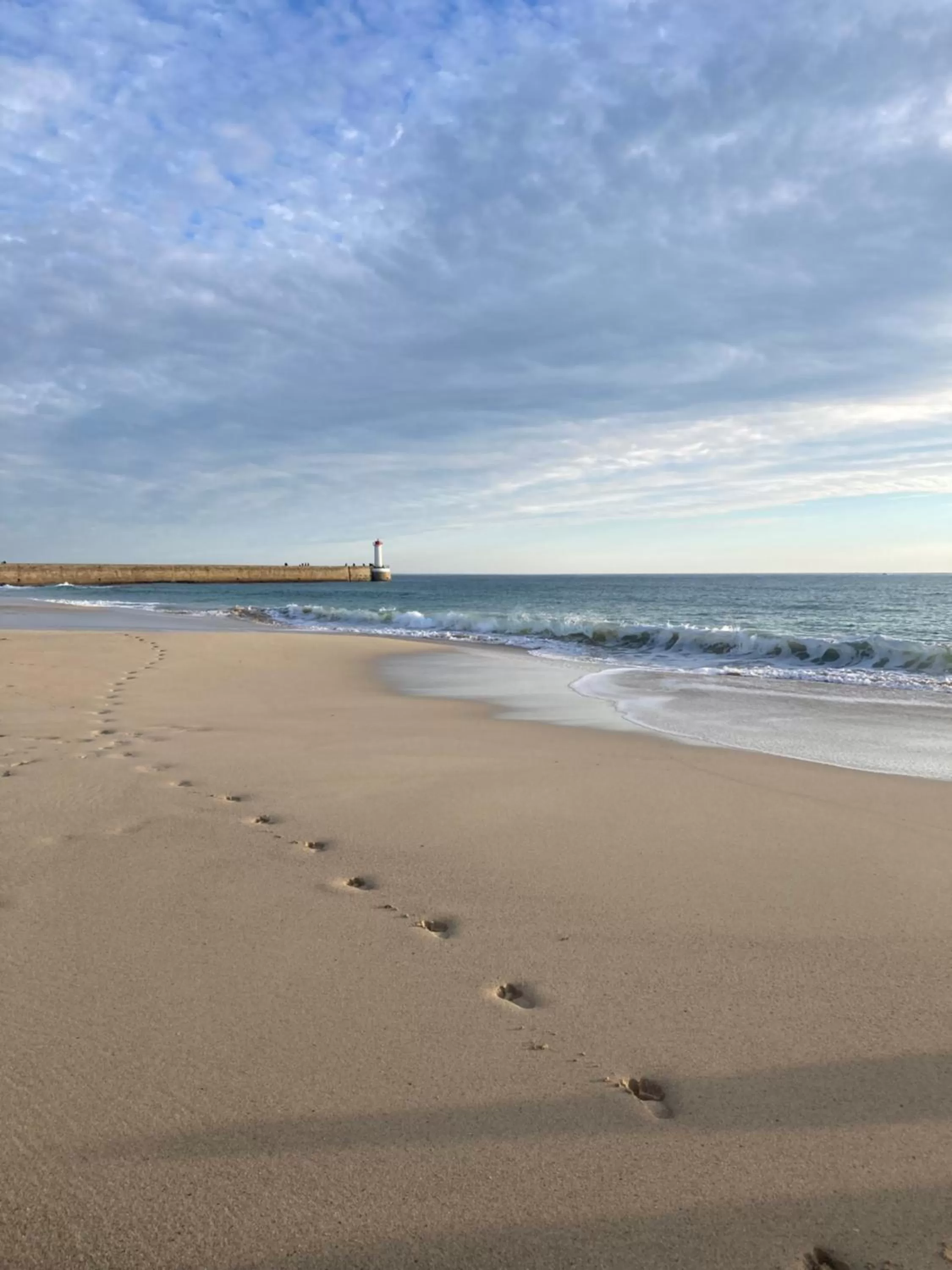 Beach in Chambre privée-Kermoal