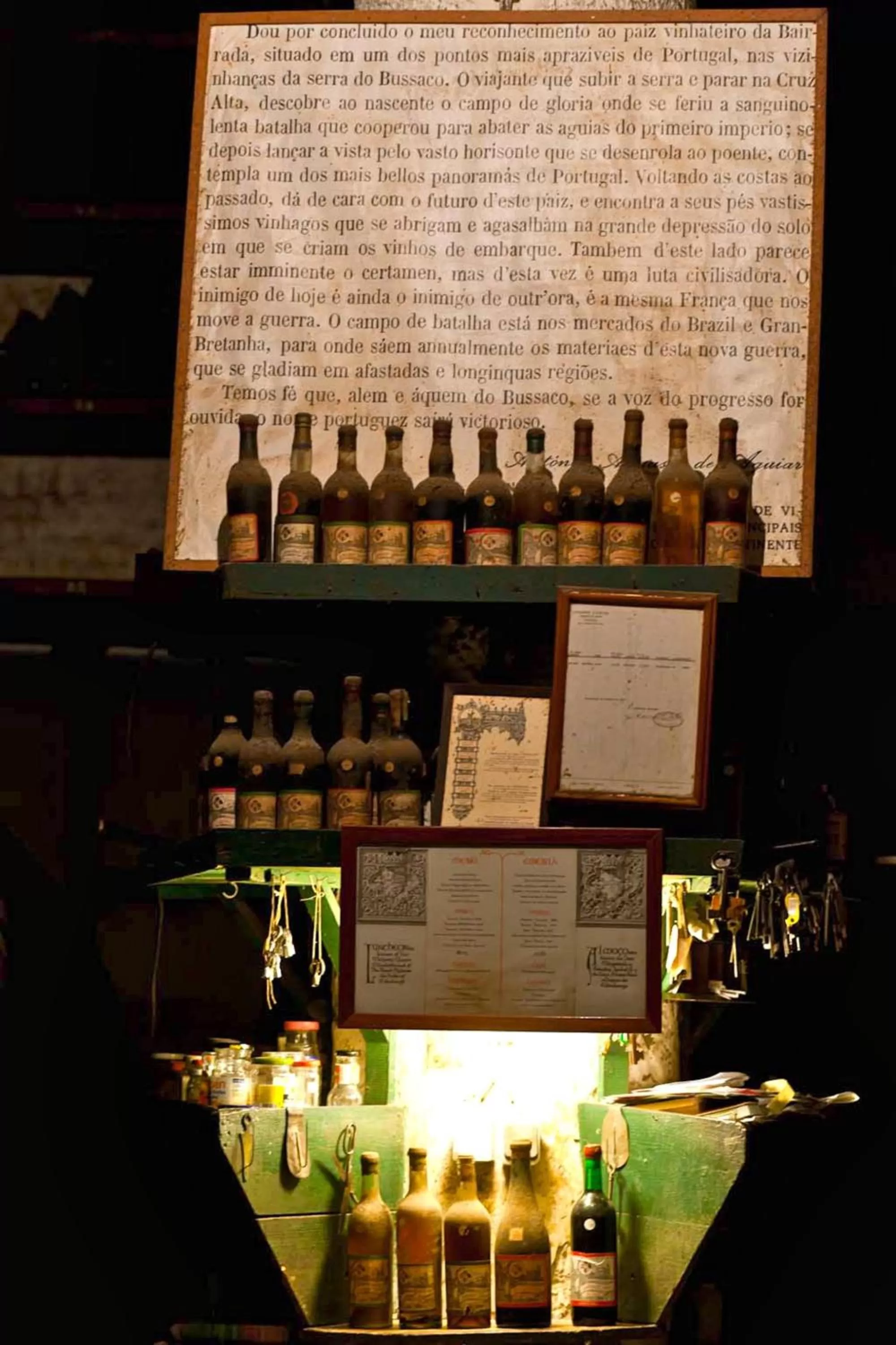 Food and drinks in Palace Hotel do Bussaco