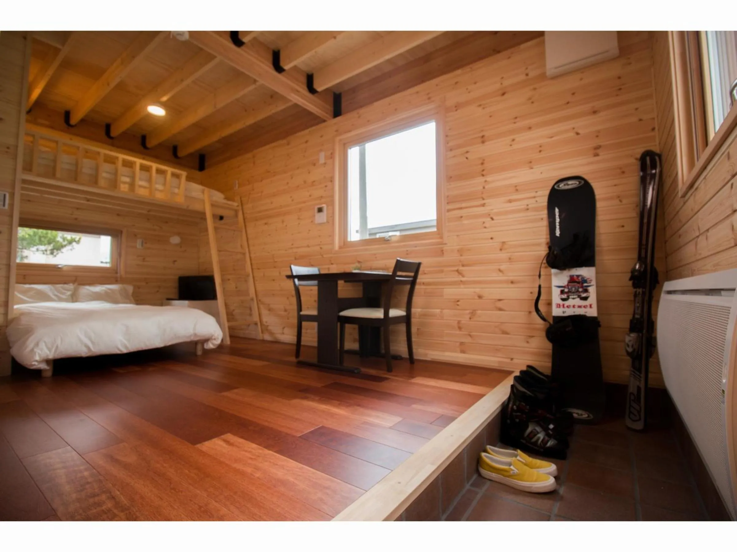 Photo of the whole room, Bed in Brick House Furano