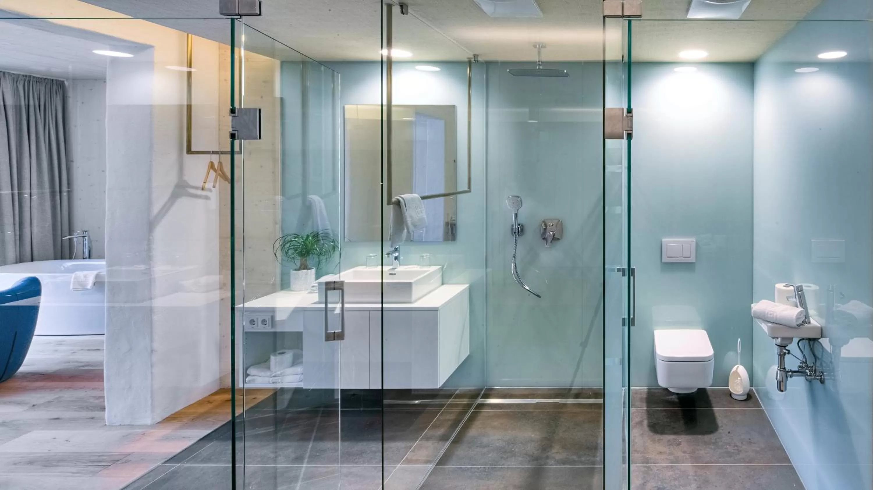 Shower in Hotel Hinteregger