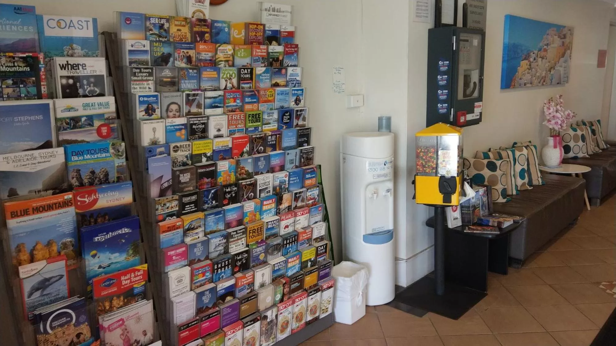 Library in Arena Hotel (formerly Sleep Express Motel)