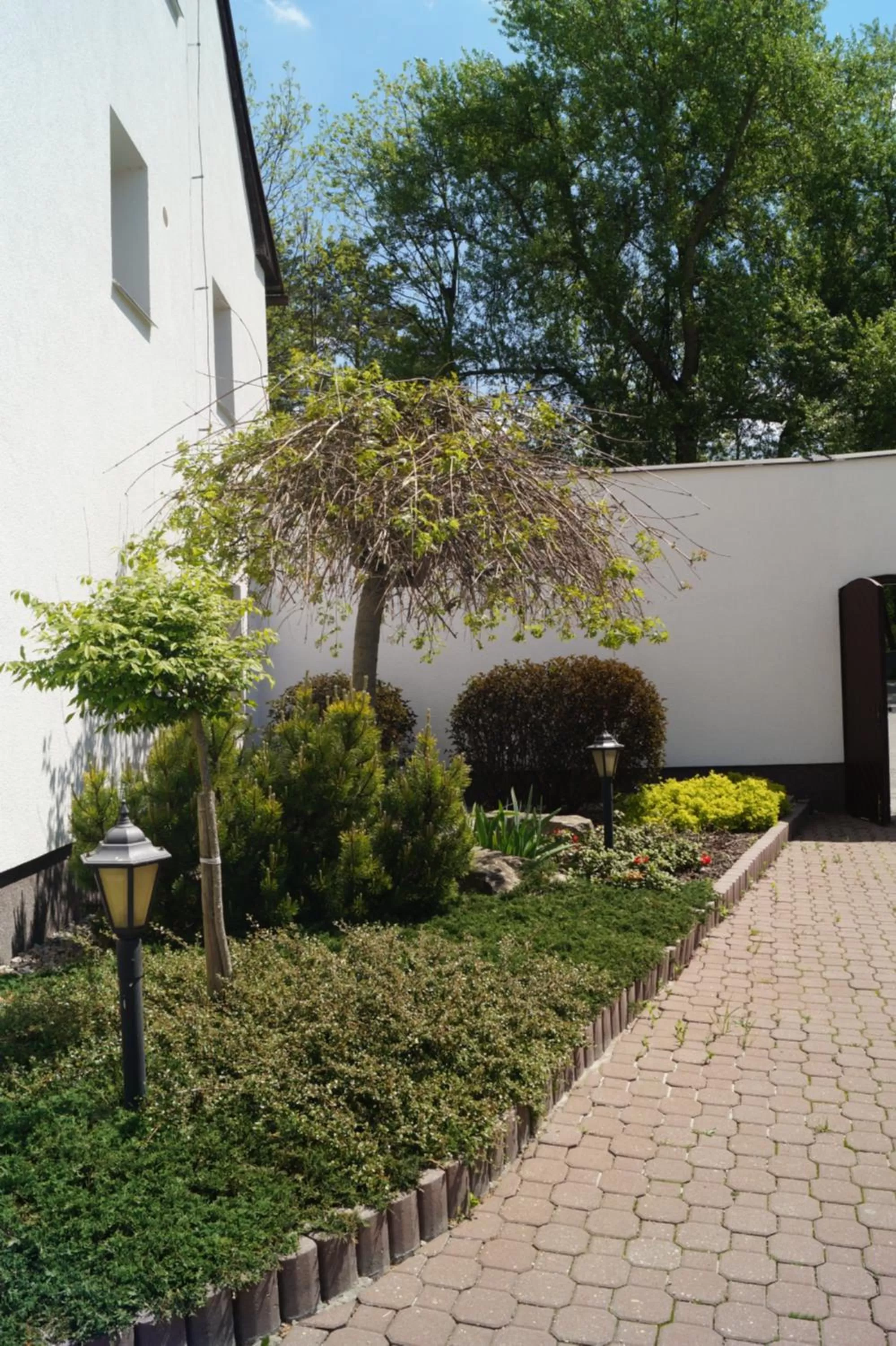 Garden in Hotel a Hostinec Tálský mlýn