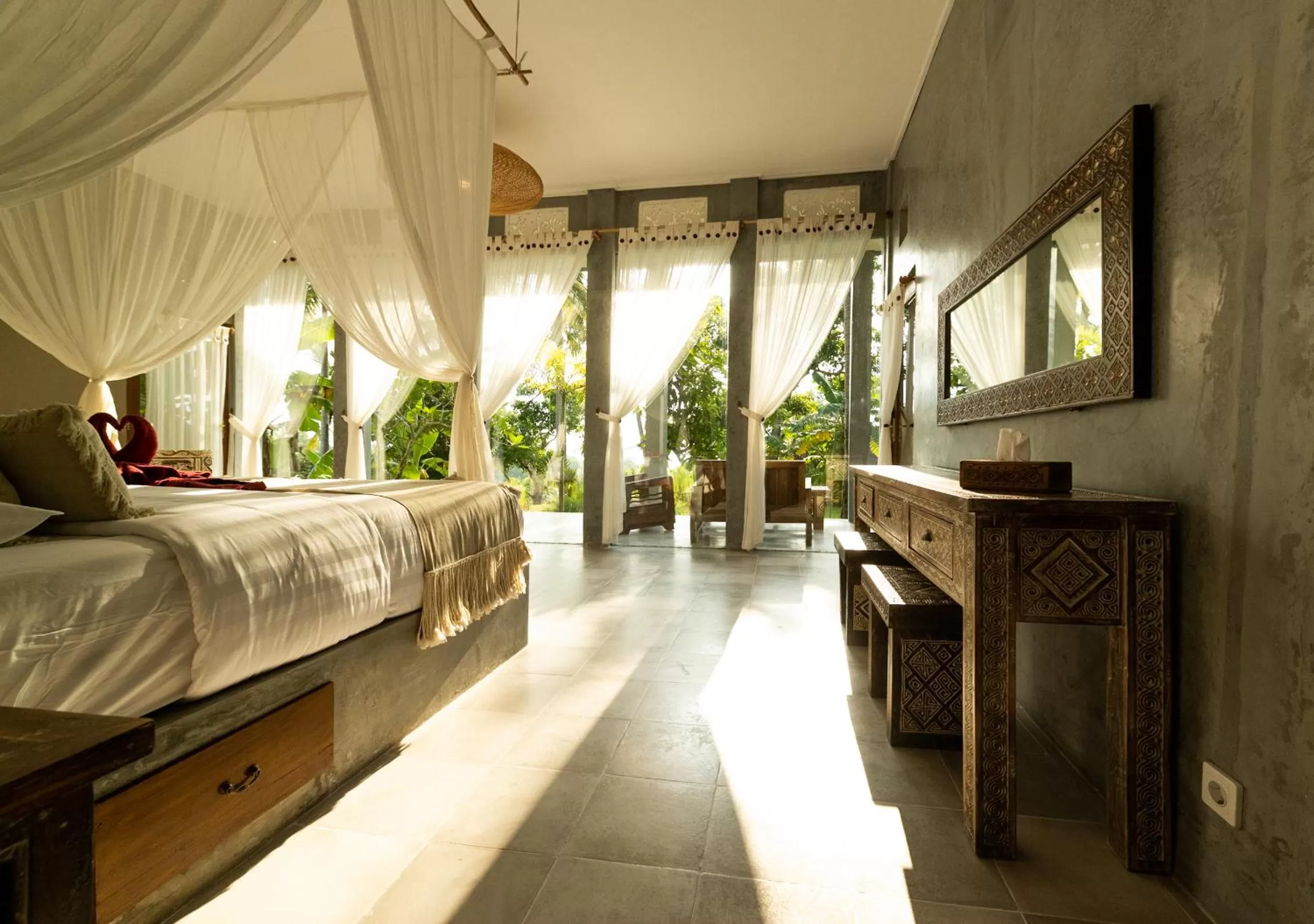 Photo of the whole room, Bed in Tanah Damai Hotel