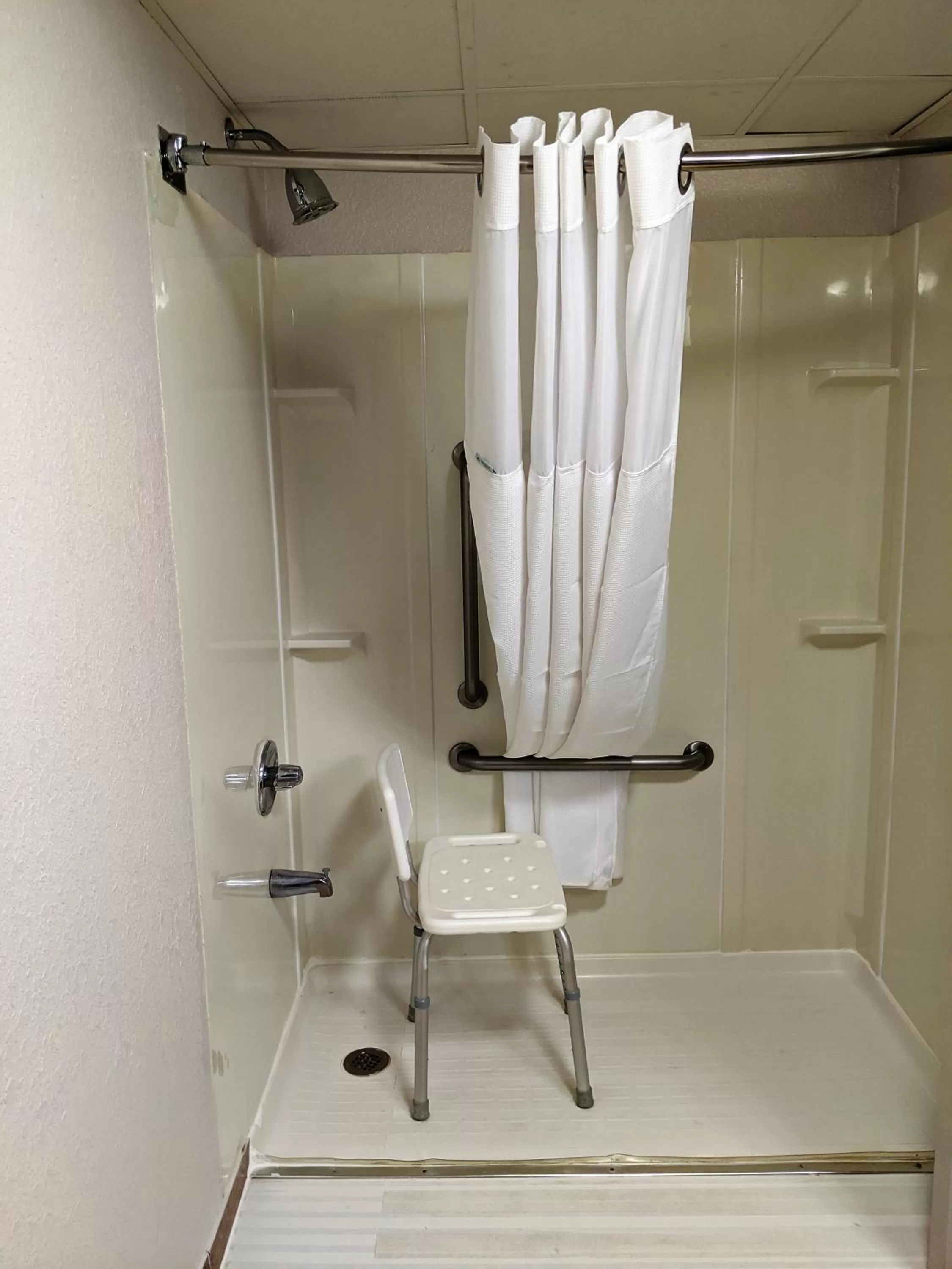 Shower in Wyndham Garden Charlotte Airport Southeast