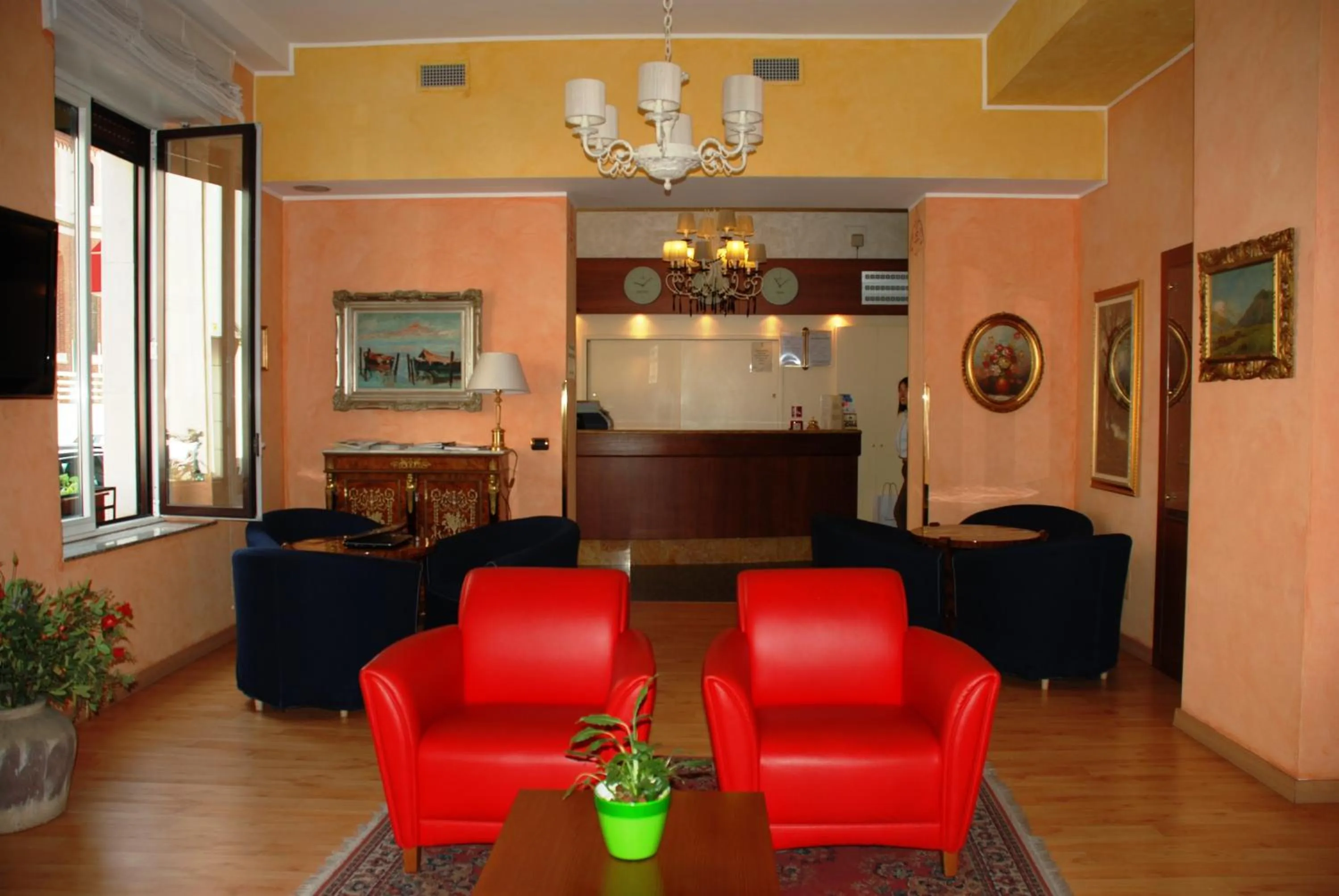 Lobby or reception in Hotel Boston