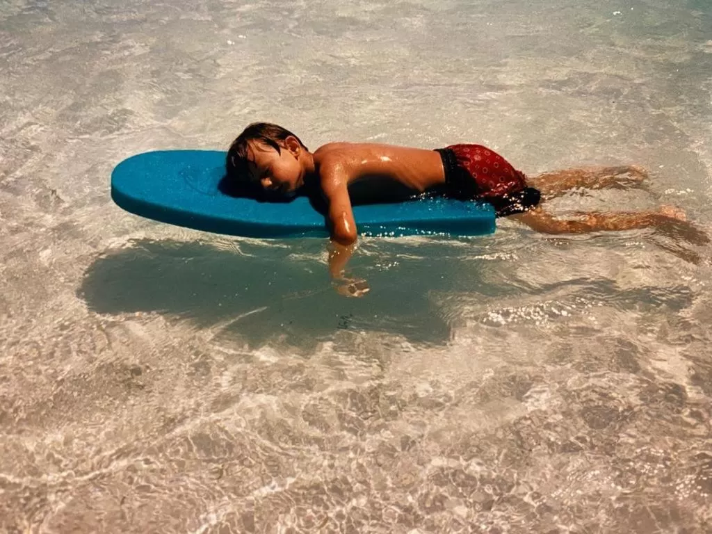 Swimming Pool in Aqui hoy cabañas