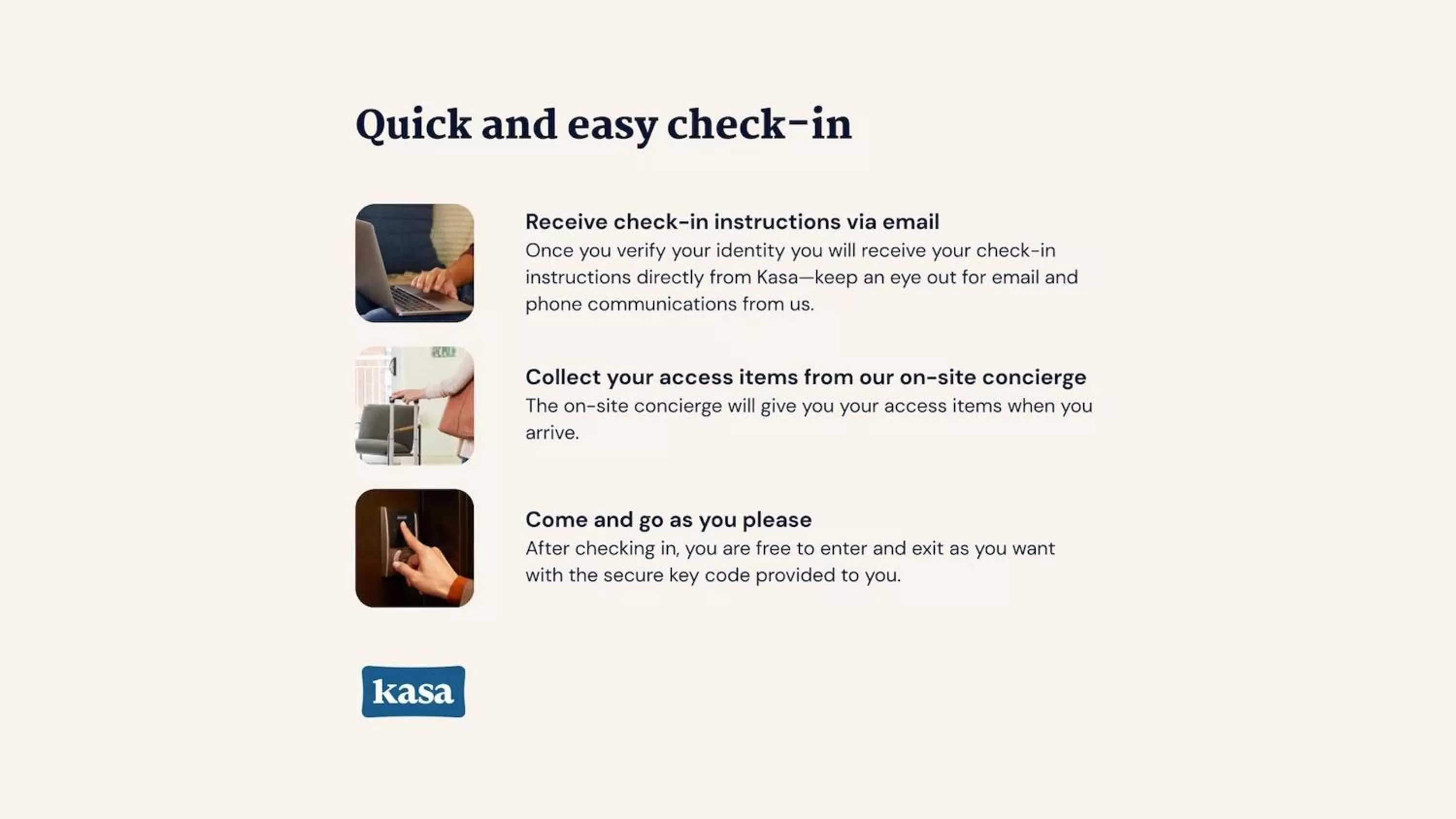 Property logo or sign in Kasa Magnificent Mile Chicago