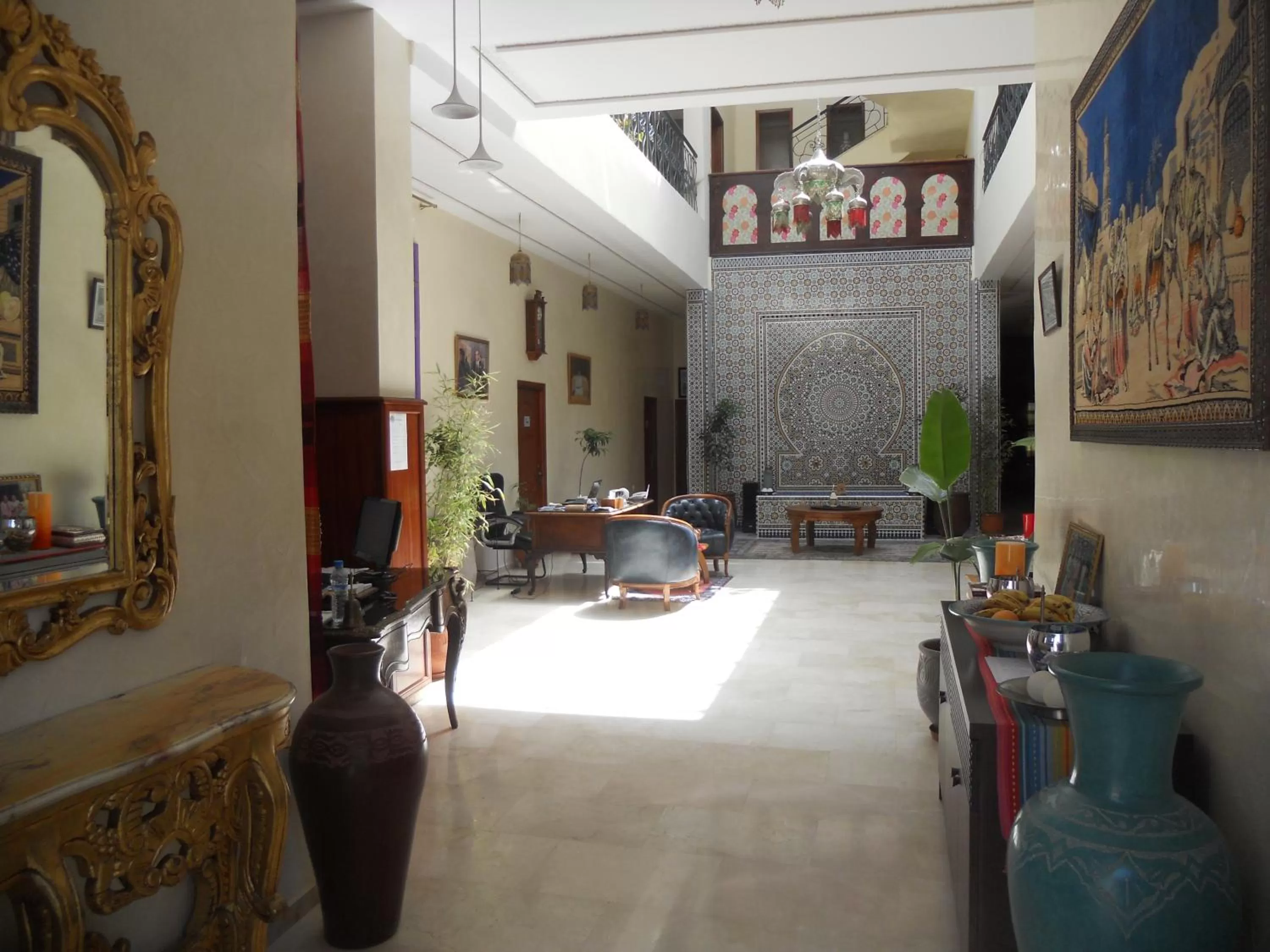 Lobby or reception, Lobby/Reception in Riad Passiflora