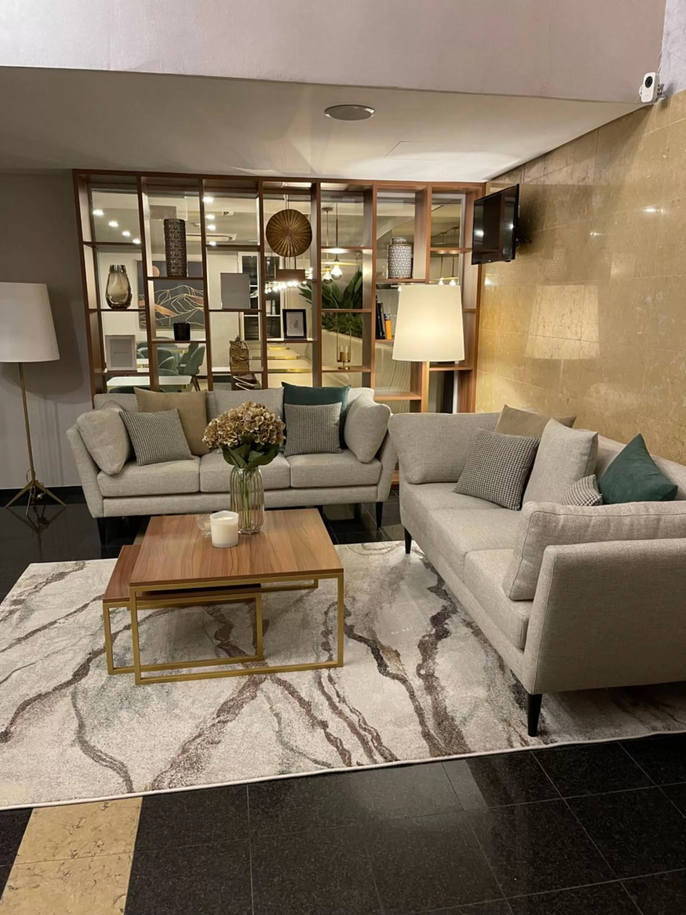 Living room in Hotel Sete Colinas