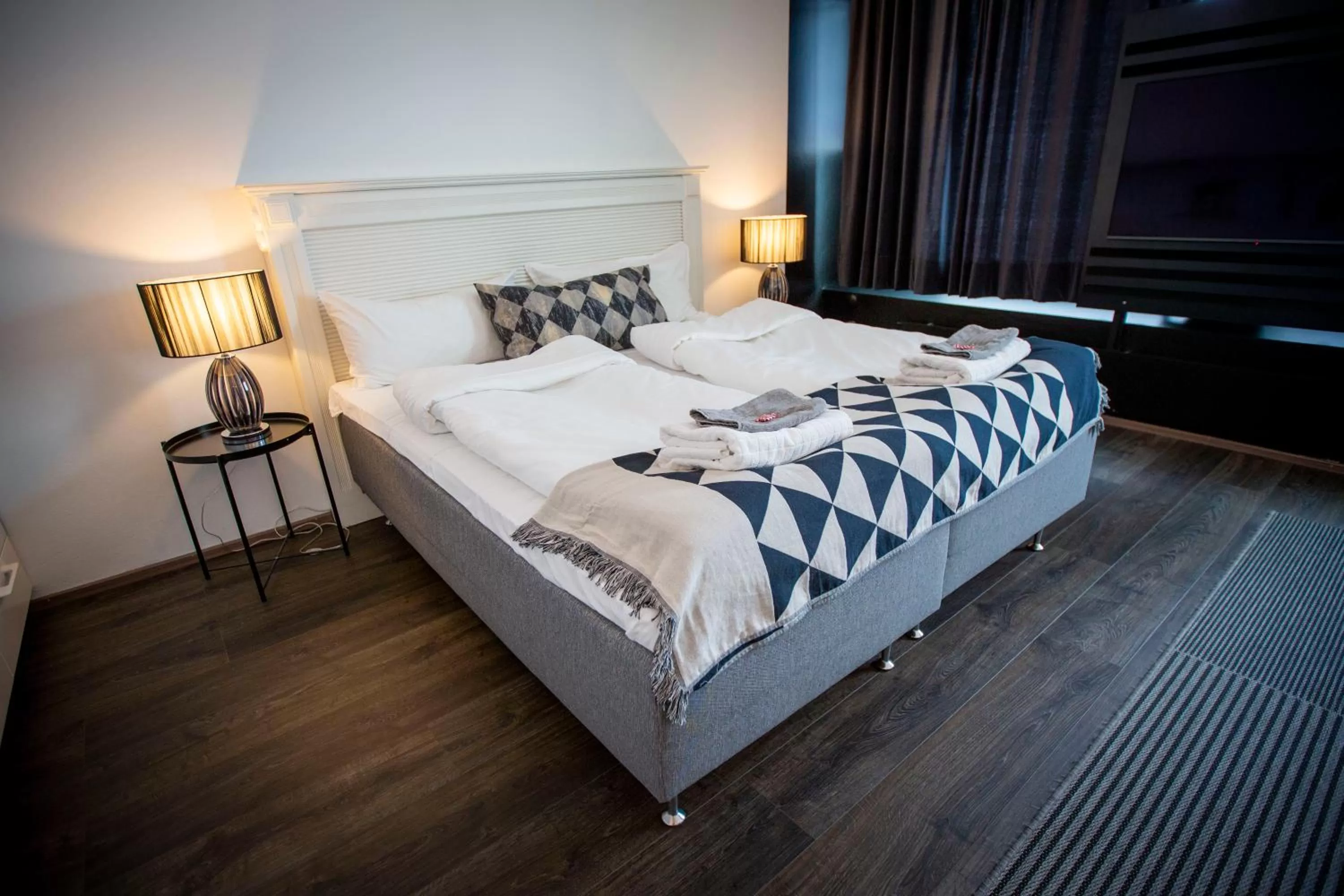 Bed in Hotelli Olof