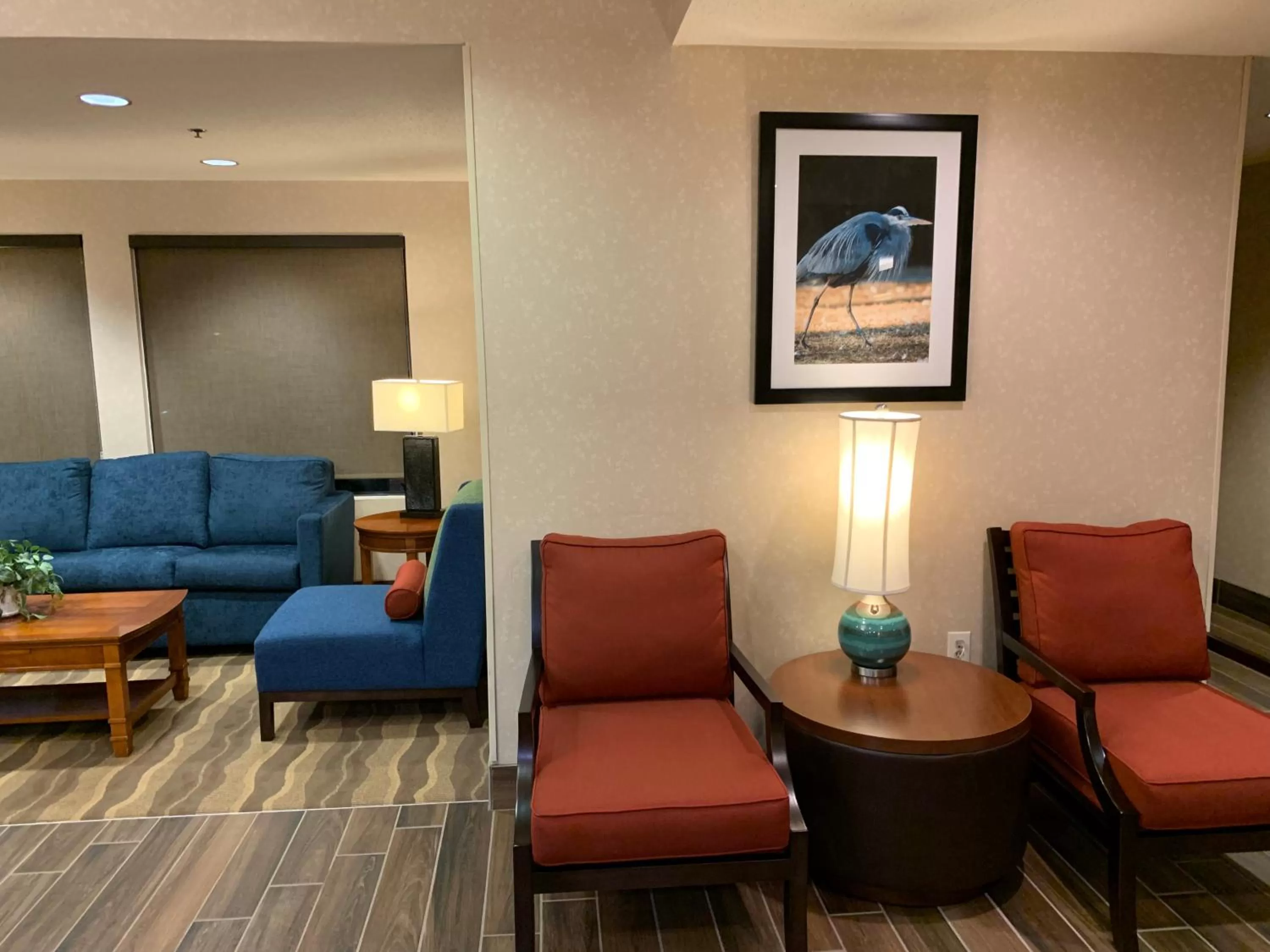 Seating area in Inn at Clinton